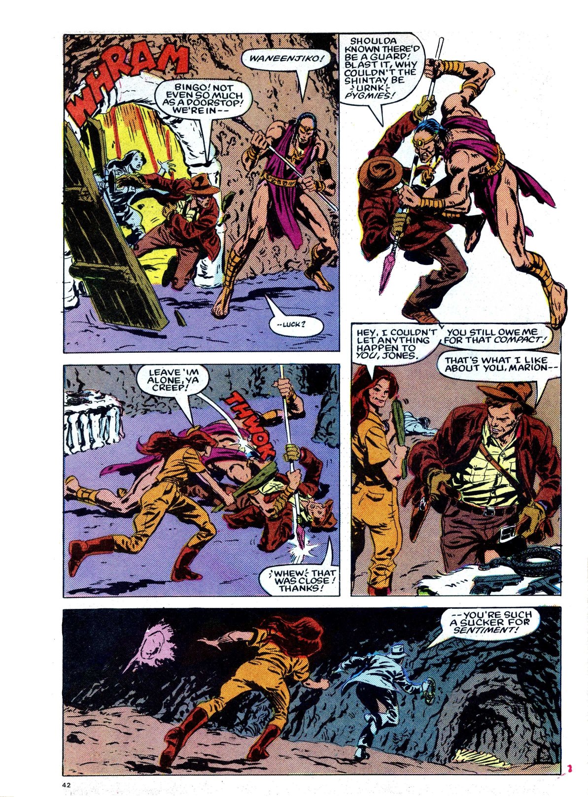 Read online Indiana Jones comic -  Issue #5 - 40