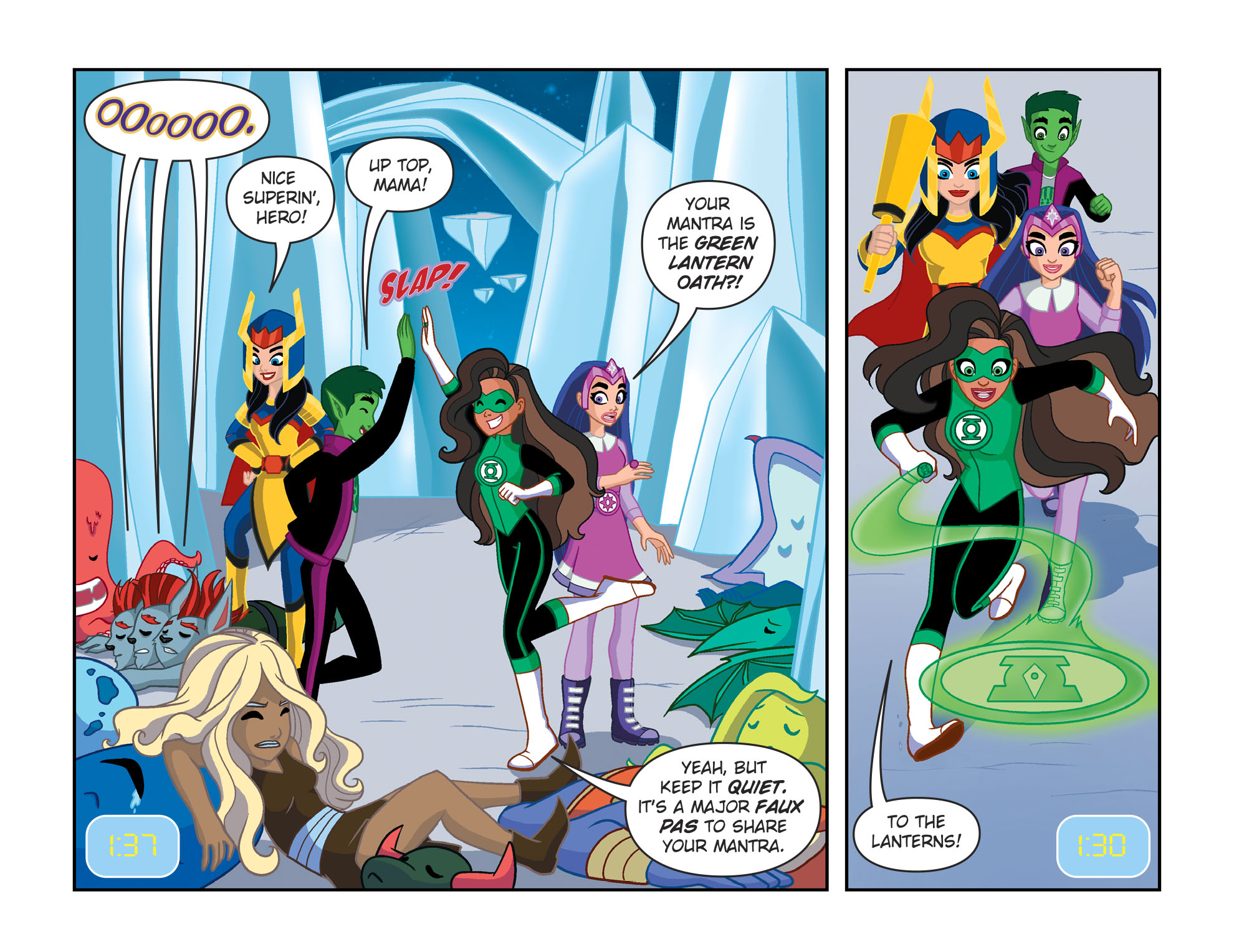 Read online DC Super Hero Girls: Spaced Out comic -  Issue #9 - 8
