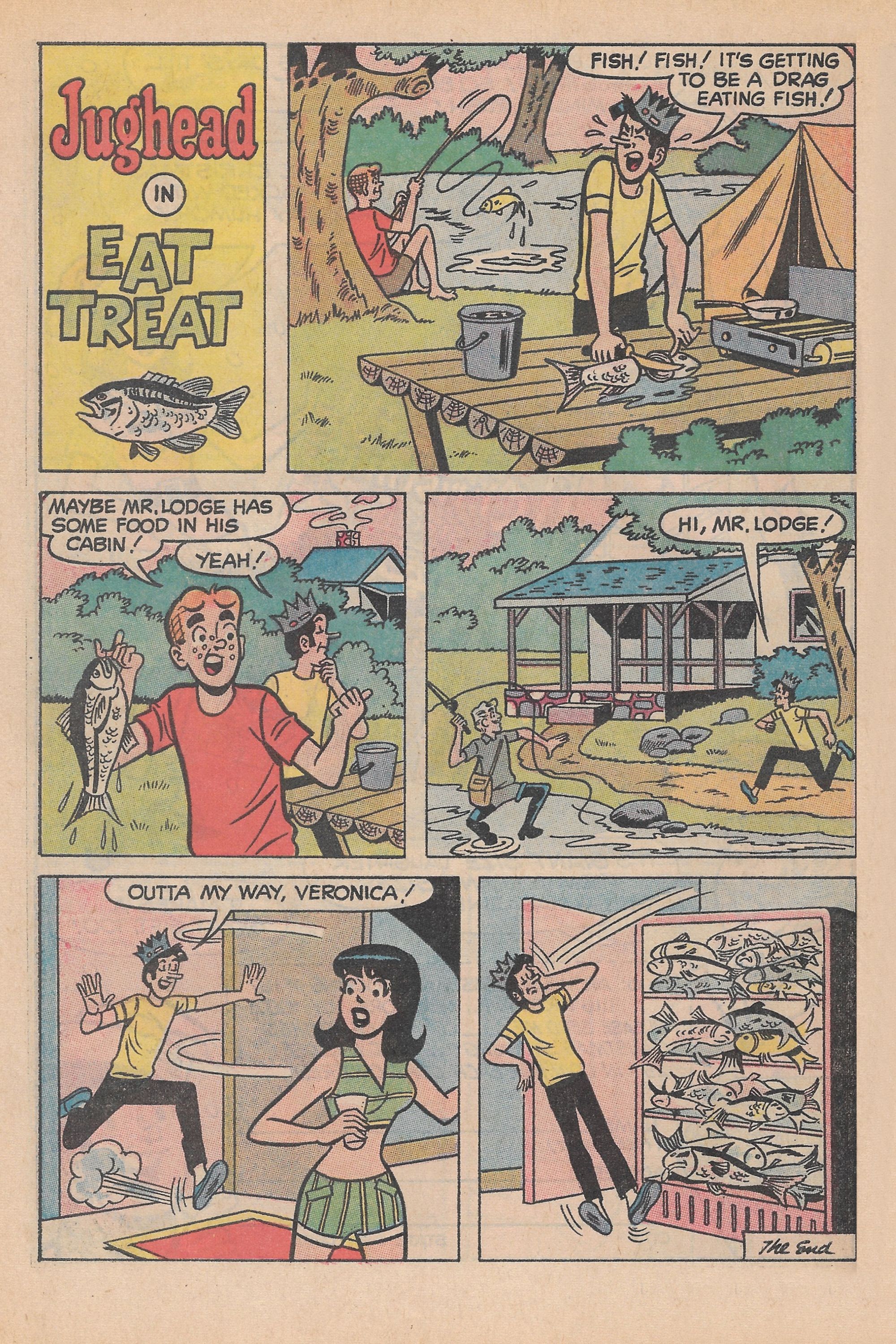 Read online Jughead's Jokes comic -  Issue #16 - 32