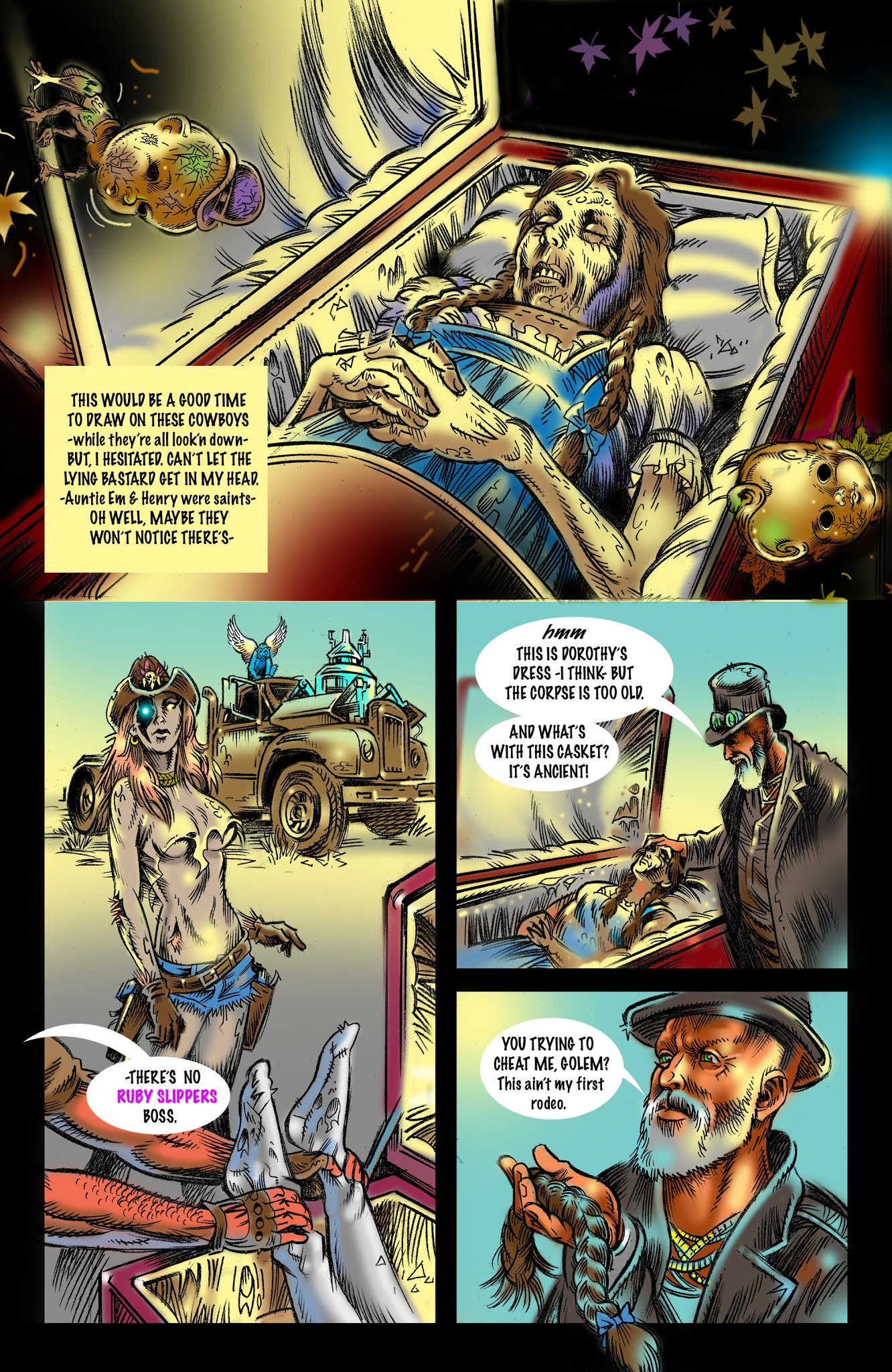 Read online Dorothy's Dead comic -  Issue #3 - 9