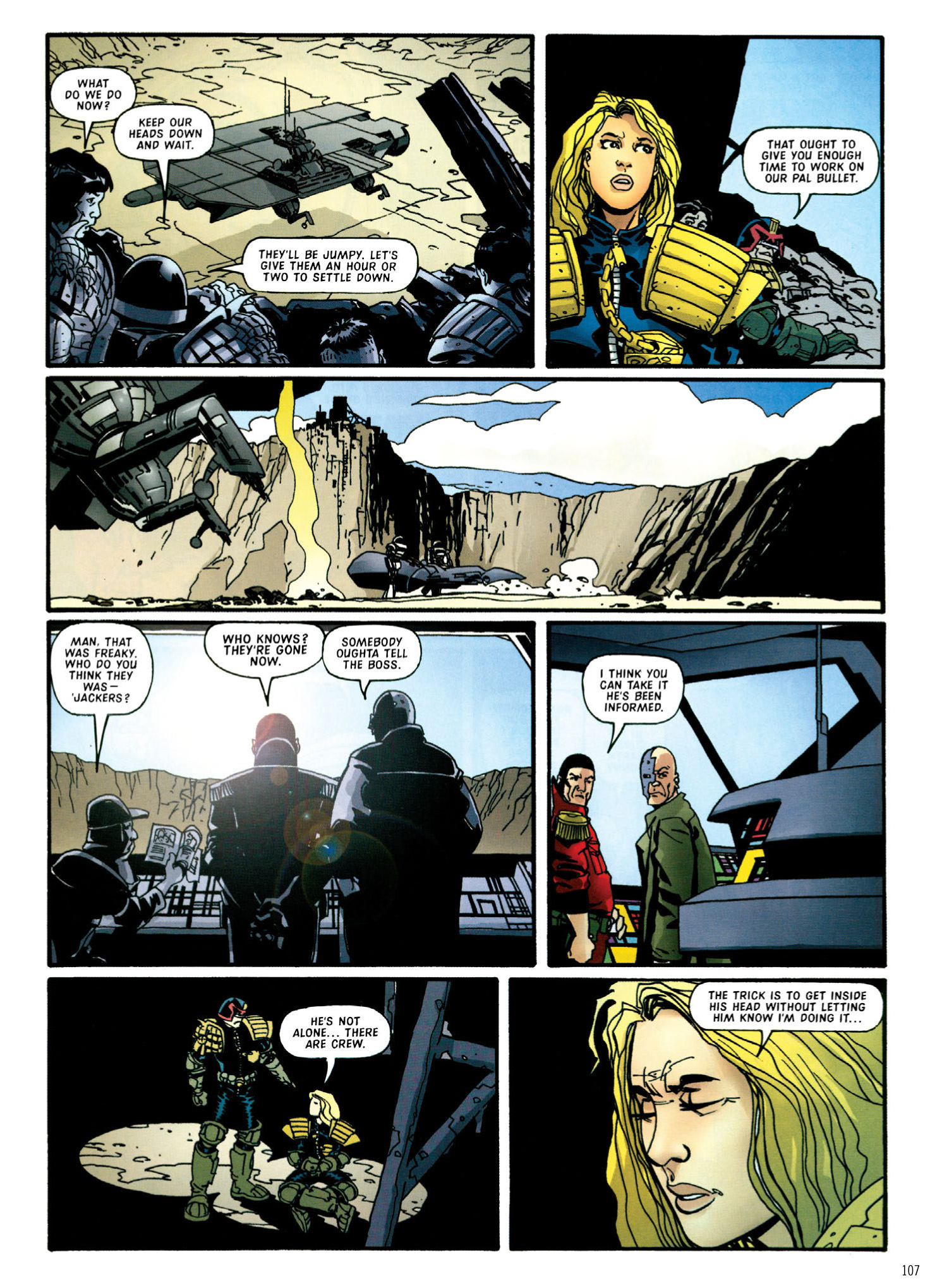 Read online Judge Dredd: The Complete Case Files comic -  Issue # TPB 30 - 109