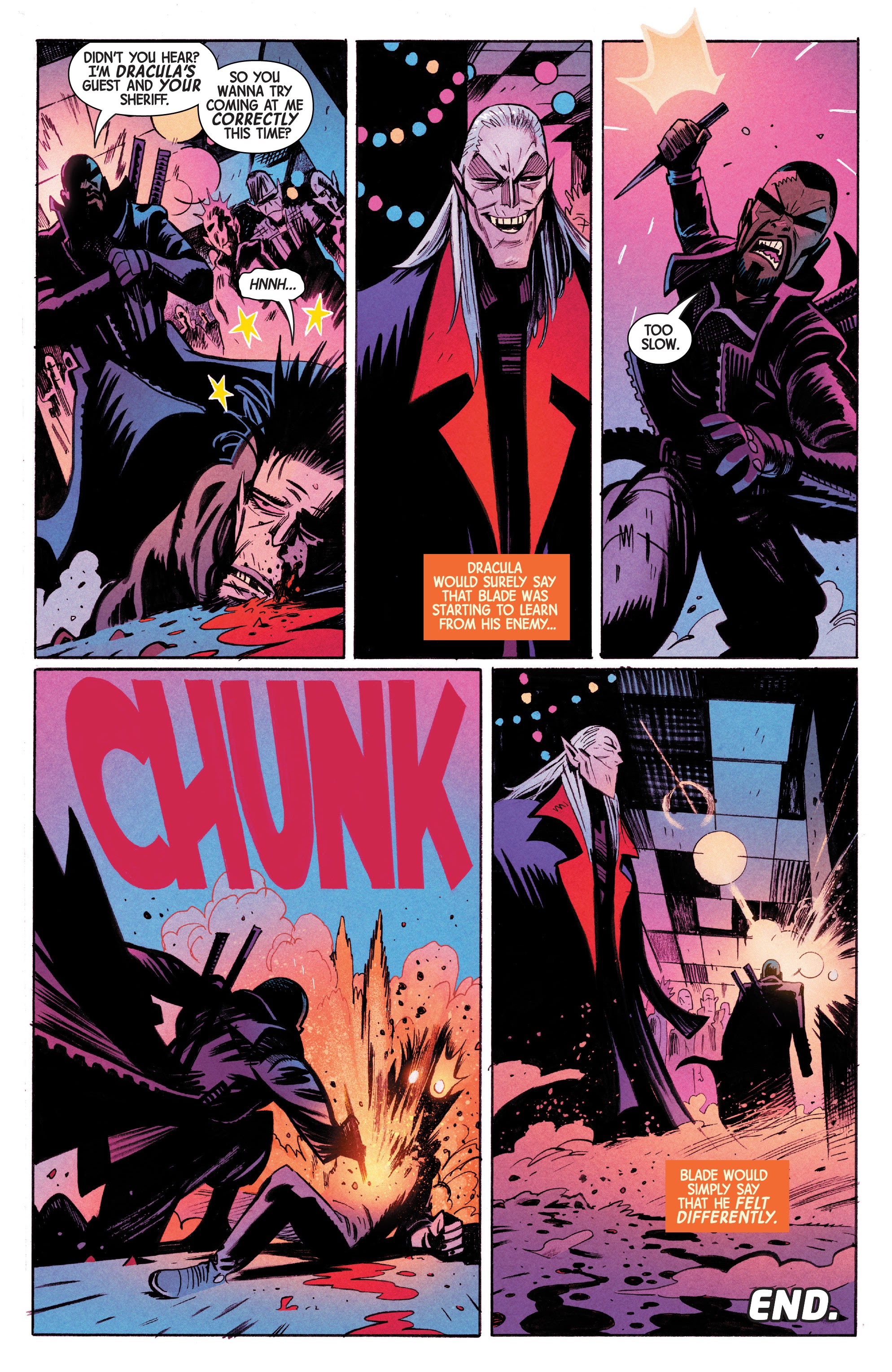 Read online Death of Doctor Strange: One-Shots comic -  Issue # Blade - 32