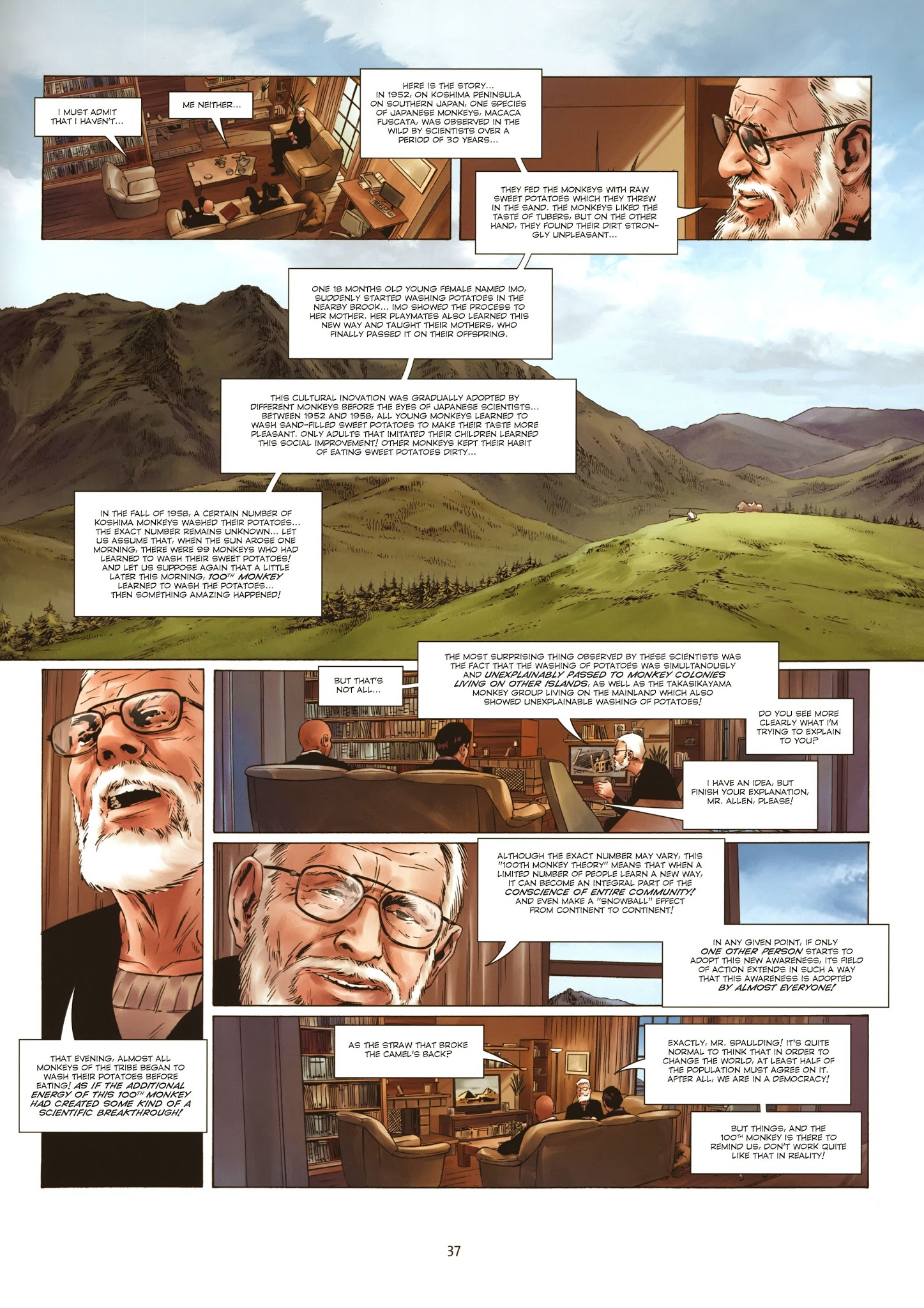 Read online Prometheus comic -  Issue #7 - 38