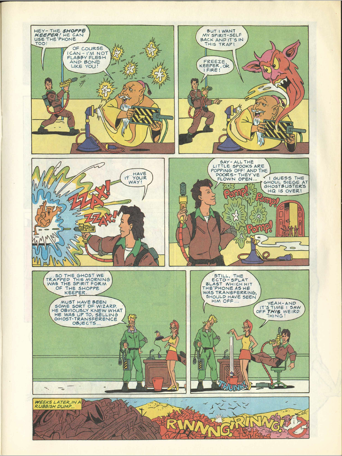 Read online The Real Ghostbusters comic -  Issue #186 - 11