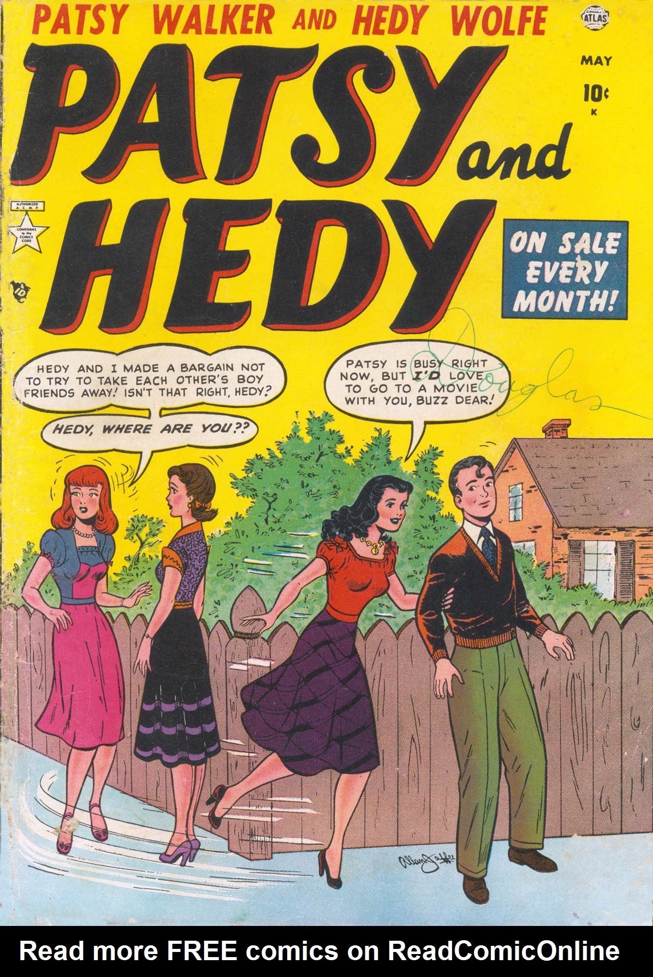 Read online Patsy and Hedy comic -  Issue #3 - 1