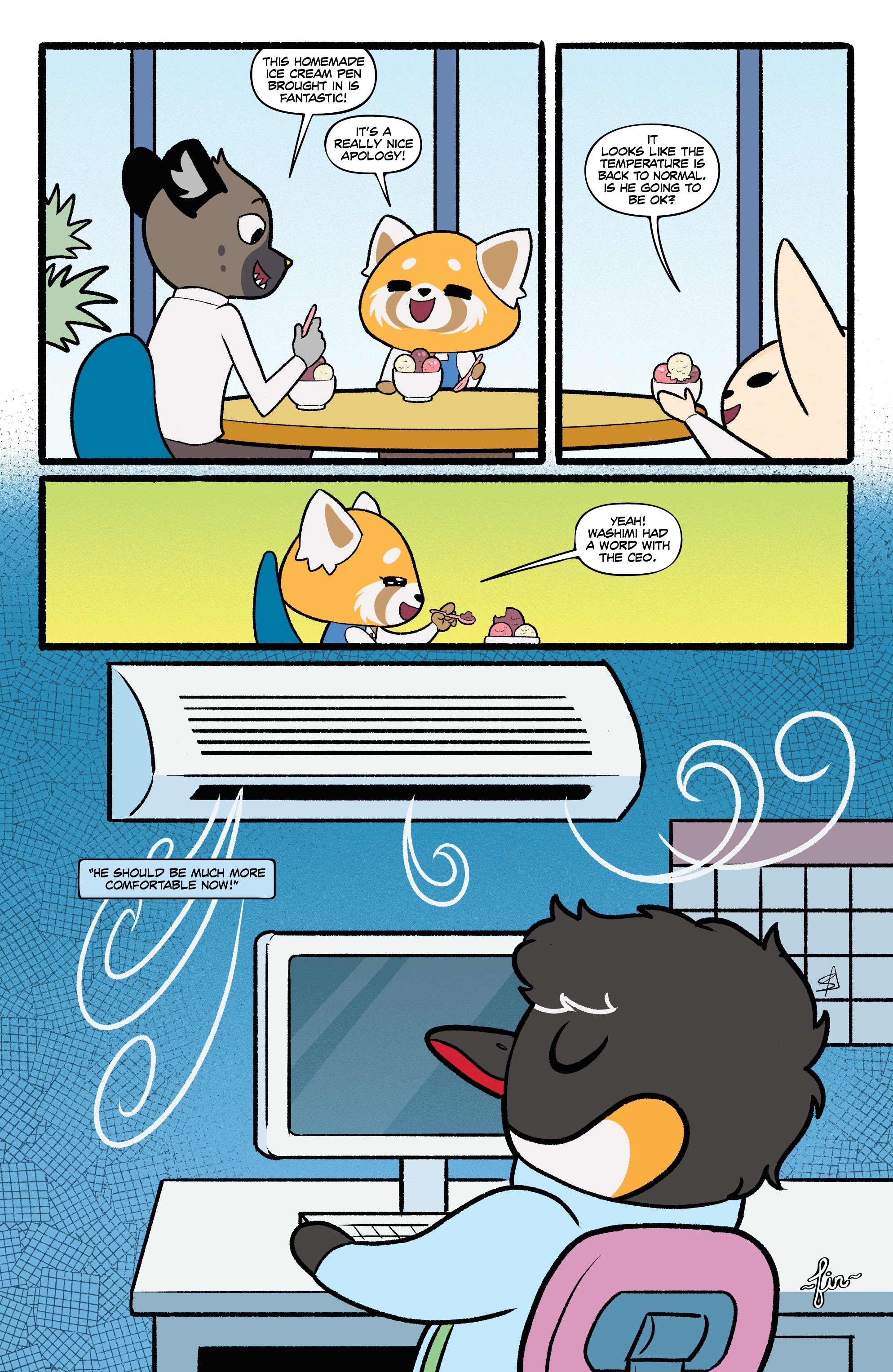 Read online Aggretsuko comic -  Issue #5 - 24