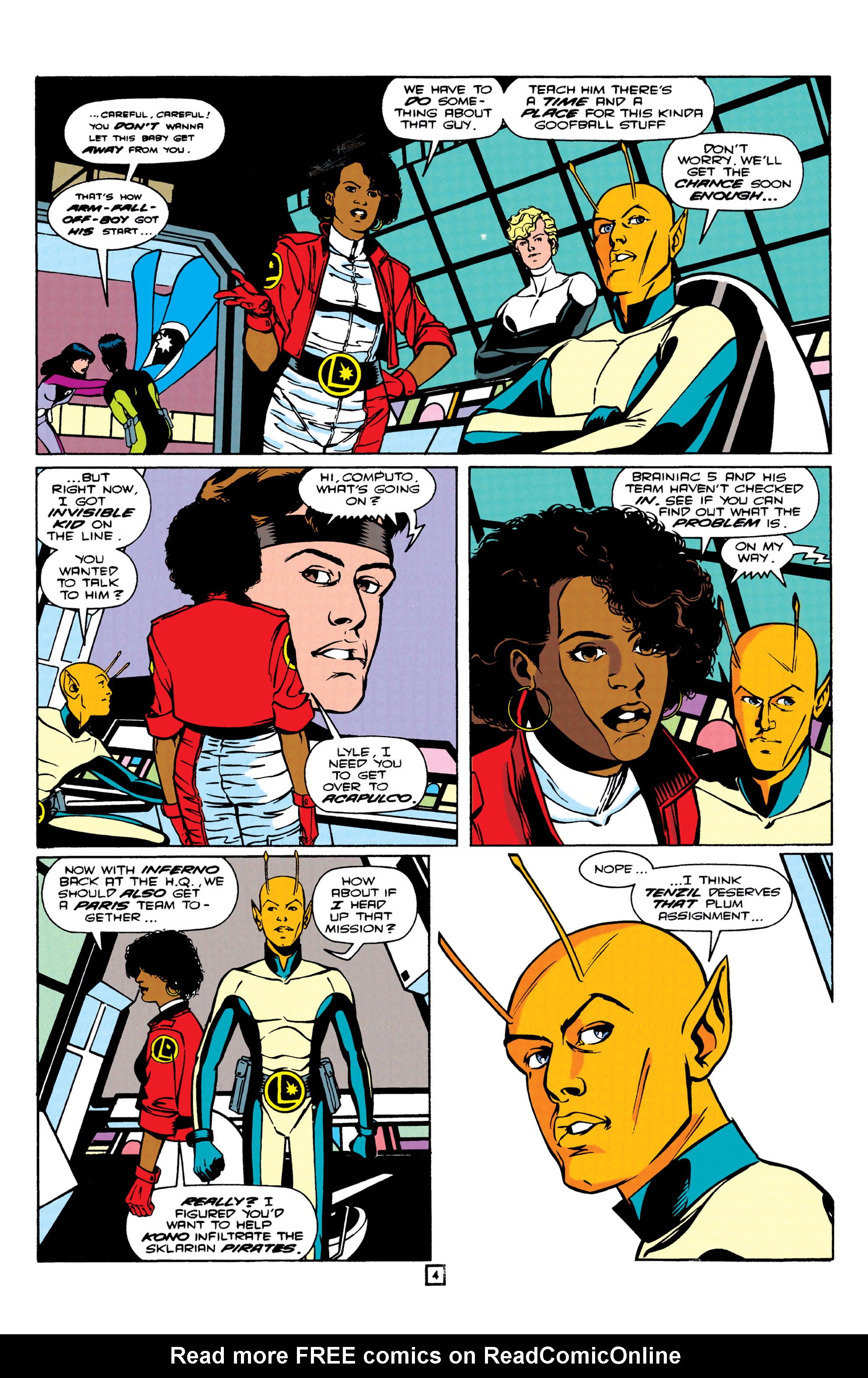 Read online Legionnaires comic -  Issue #12 - 5