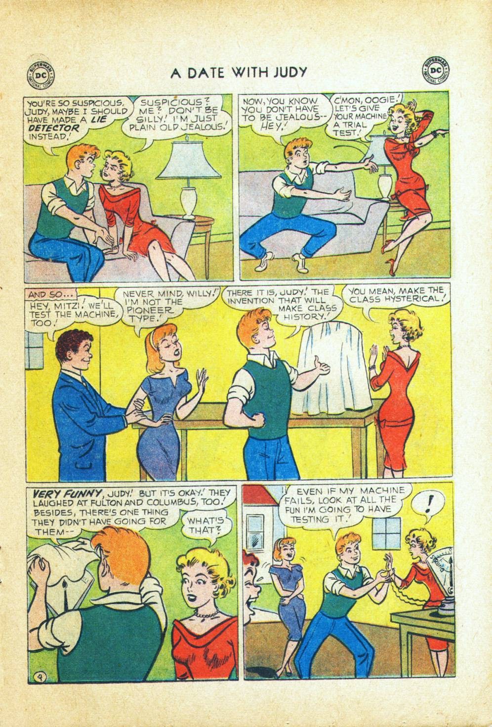 Read online A Date with Judy comic -  Issue #71 - 15
