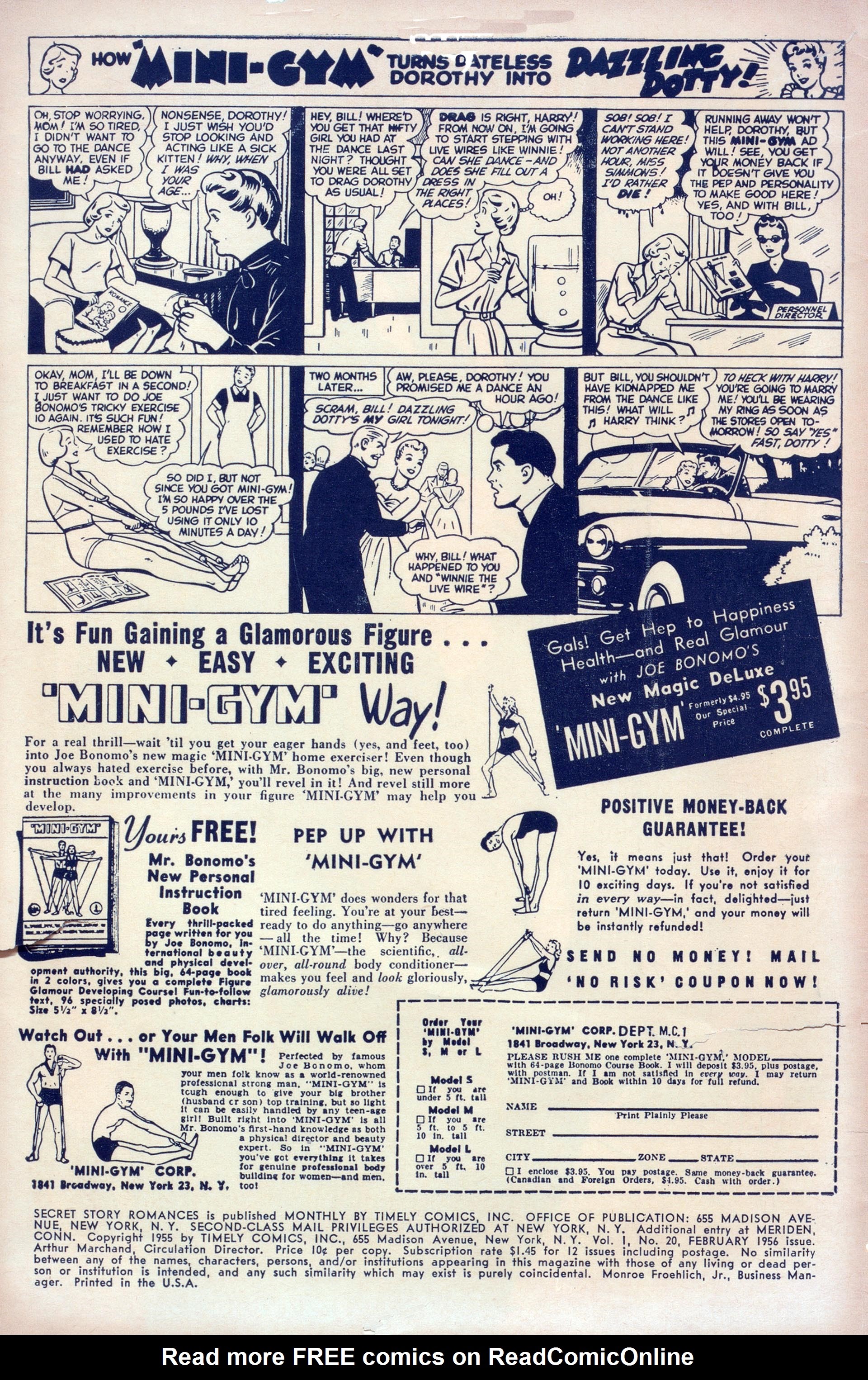 Read online Secret Story Romances comic -  Issue #20 - 2