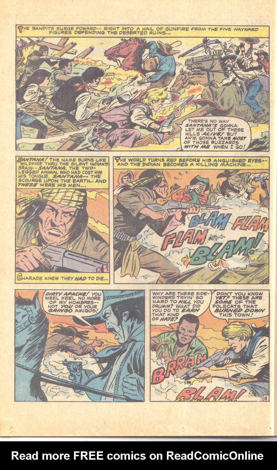 Read online Wild Western Action comic -  Issue #1 - 12