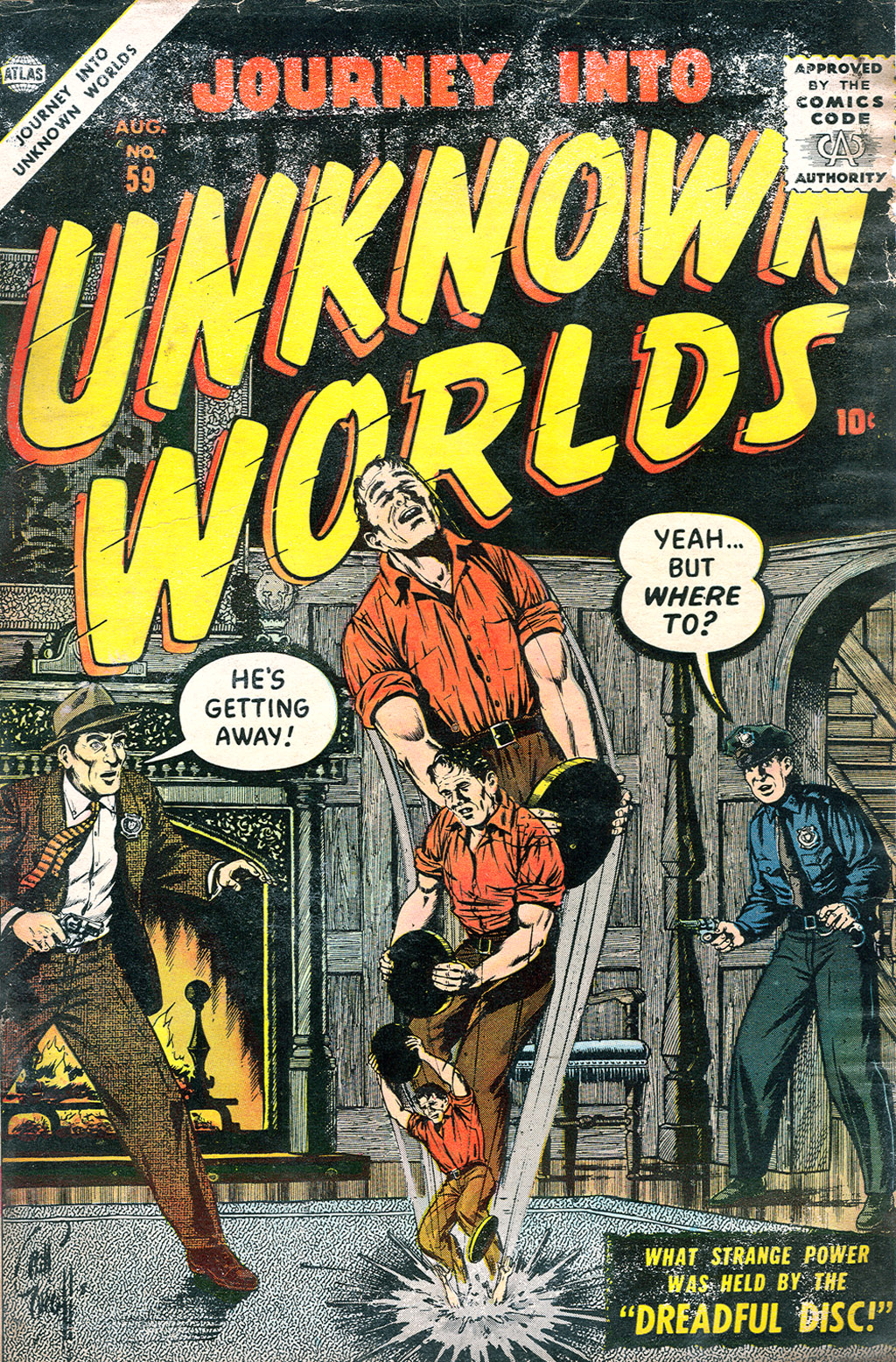 Read online Journey Into Unknown Worlds comic -  Issue #59 - 1