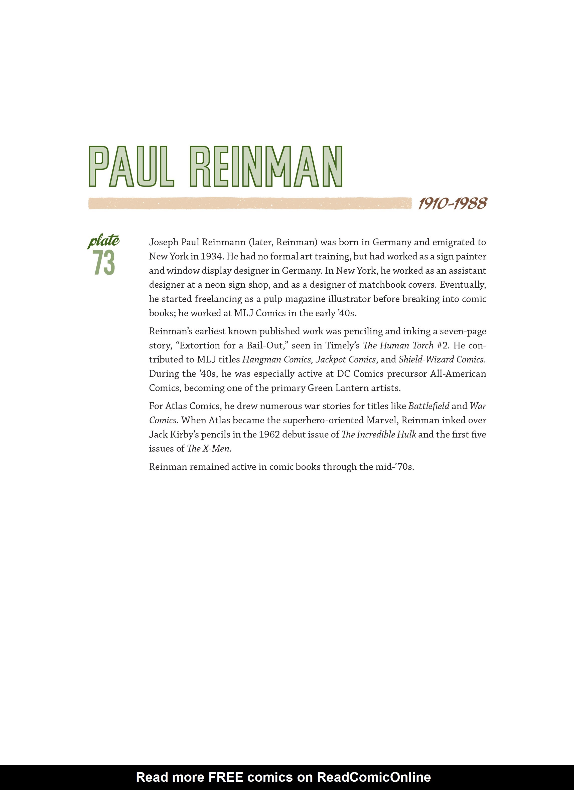 Read online More Heroes of the Comics: Portraits of the Legends of Comic Books comic -  Issue # TPB (Part 2) - 53