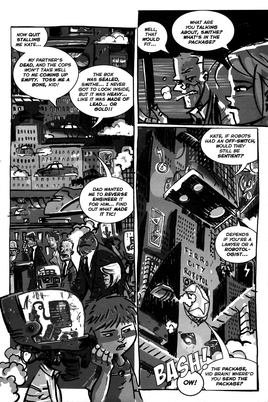 Read online Ferro City comic -  Issue #2 - 15