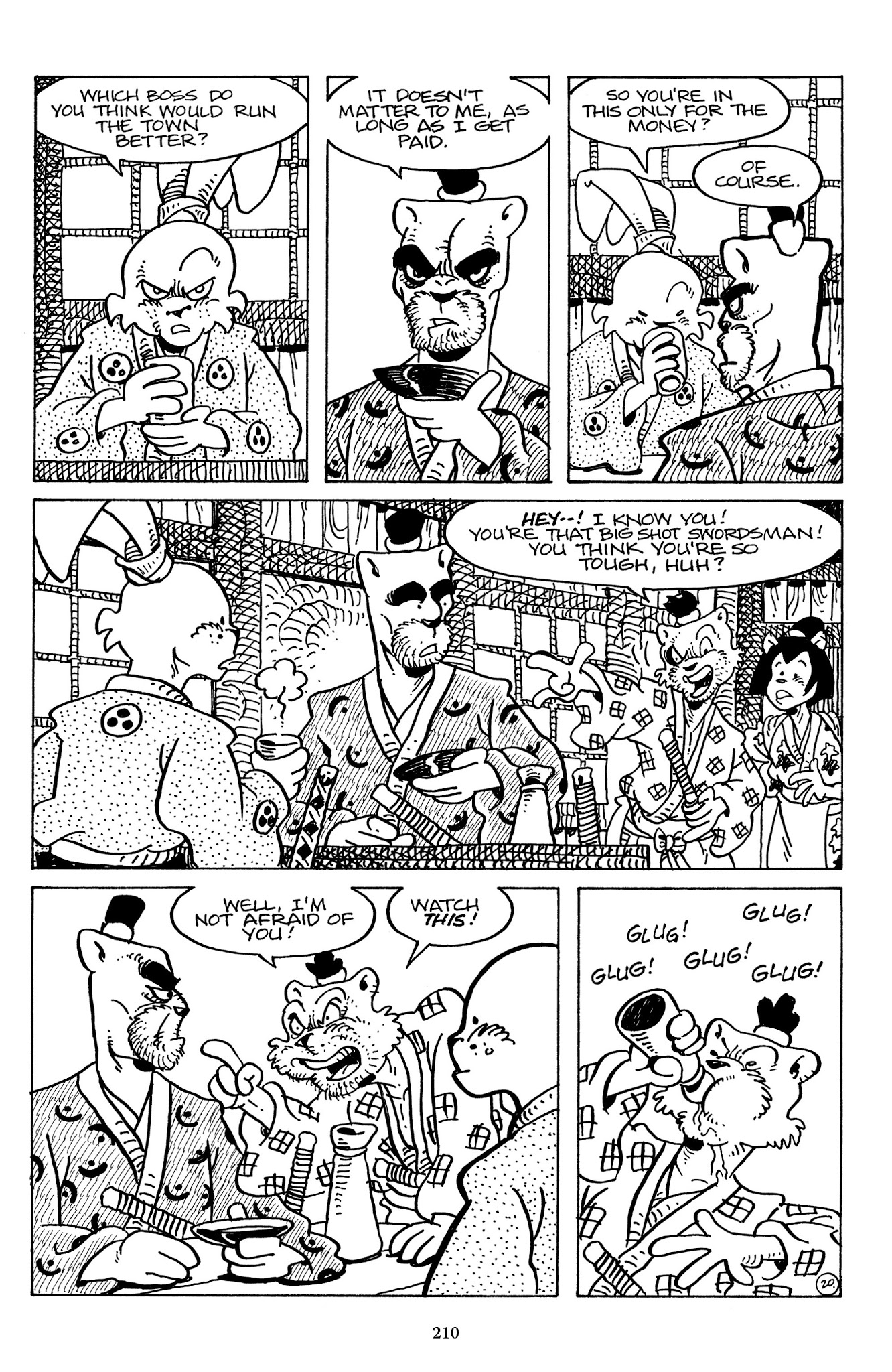 Read online The Usagi Yojimbo Saga comic -  Issue # TPB 7 - 205