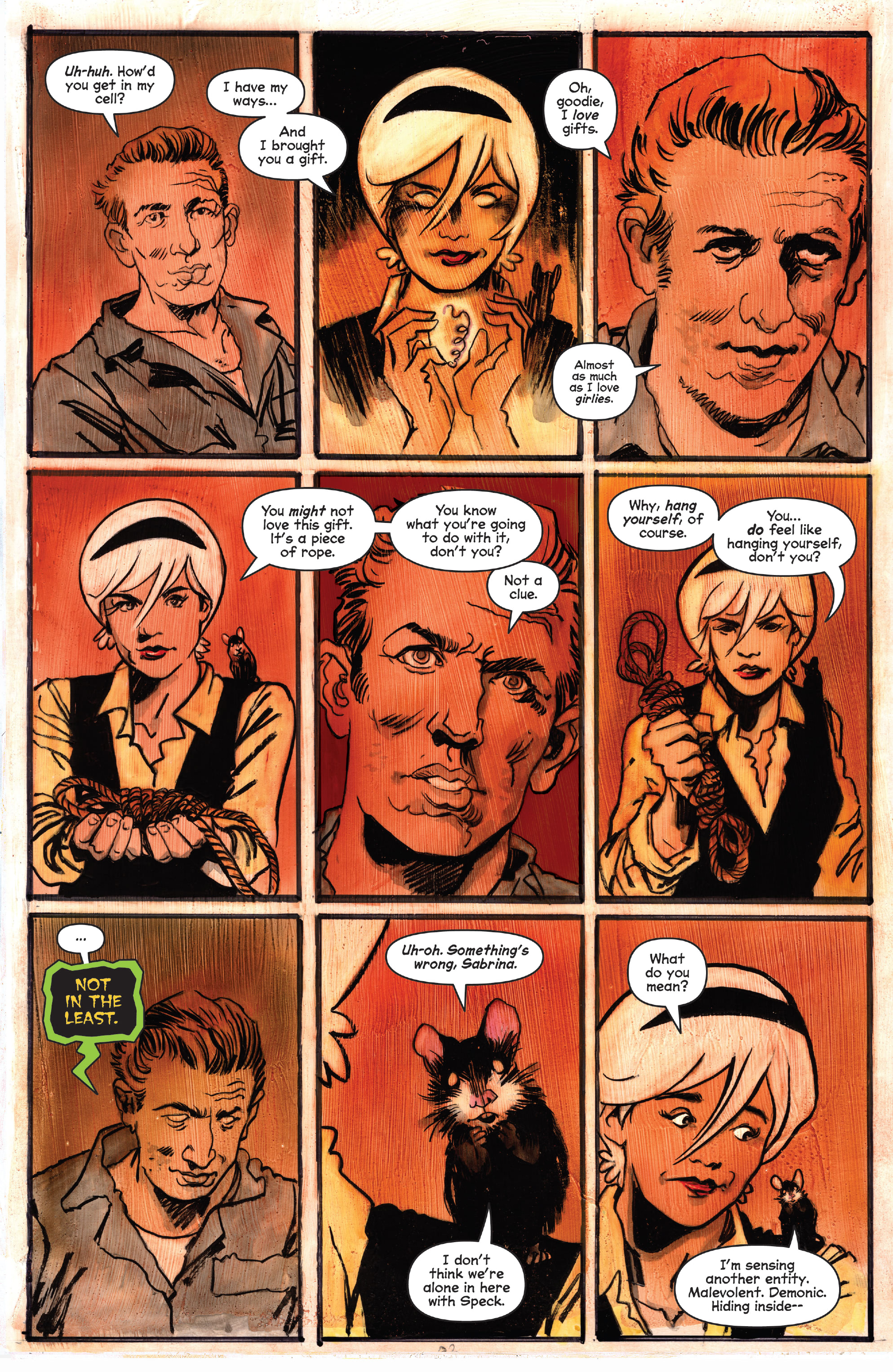 Read online Chilling Adventures of Sabrina comic -  Issue #9 - 25