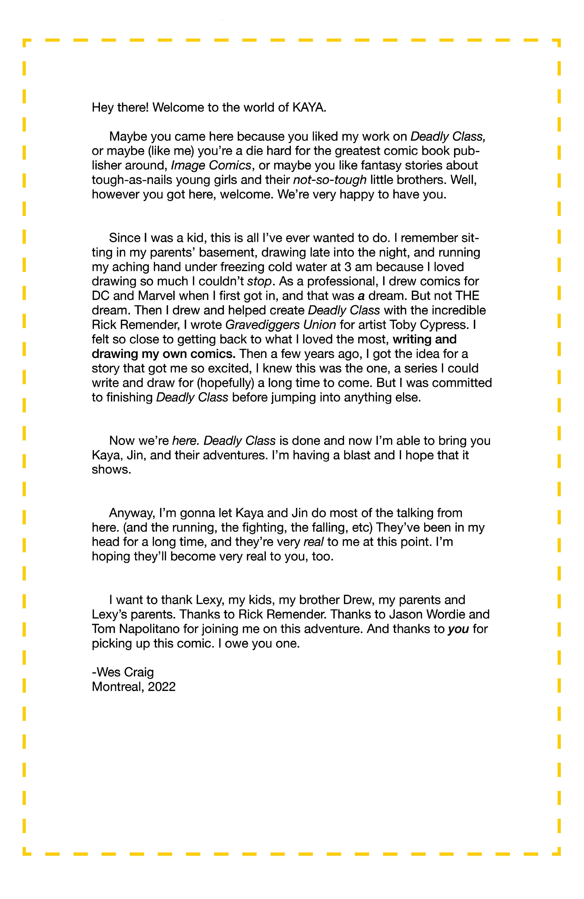 Read online Kaya comic -  Issue #1 - 33