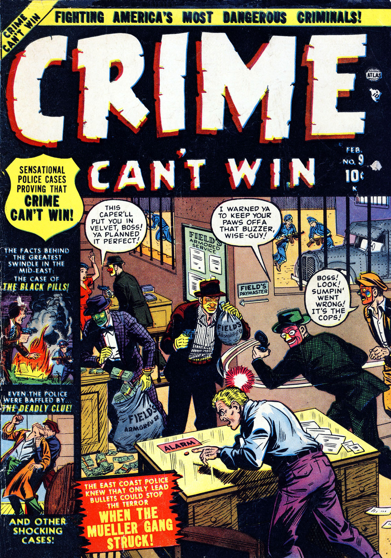 Read online Crime Can't Win comic -  Issue #9 - 1