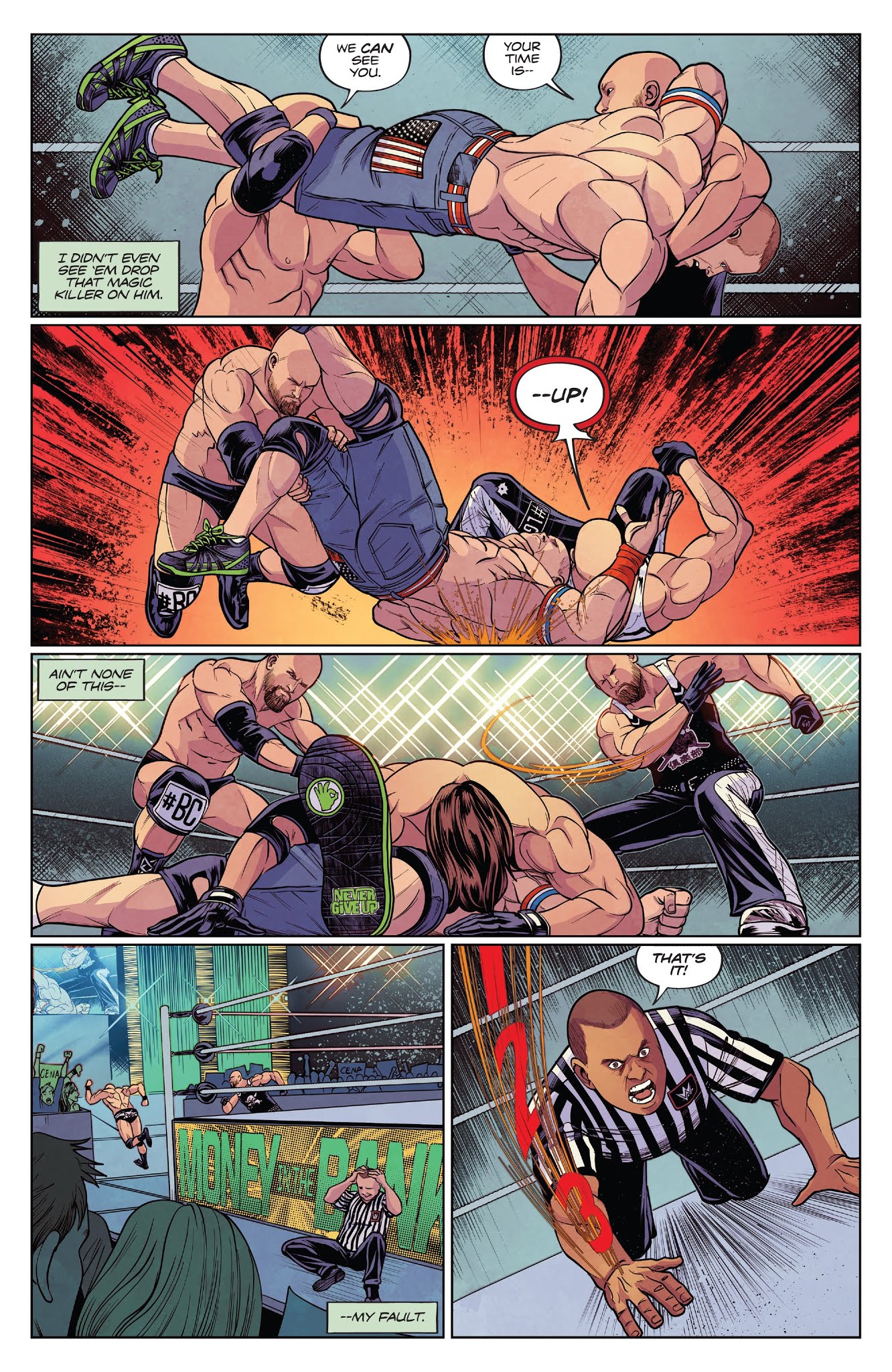 Read online WWE comic -  Issue #22 - 13