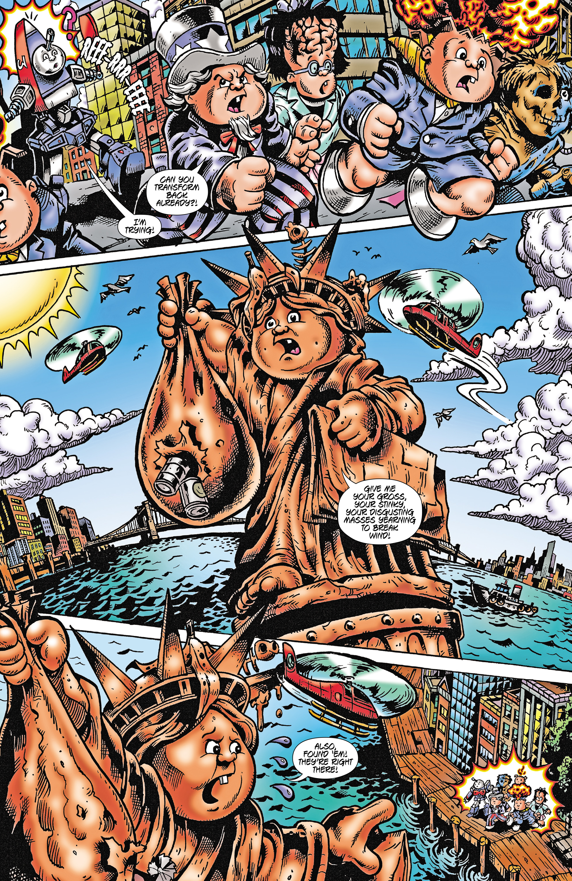 Read online Garbage Pail Kids: Trashin' Through Time comic -  Issue #1 - 18