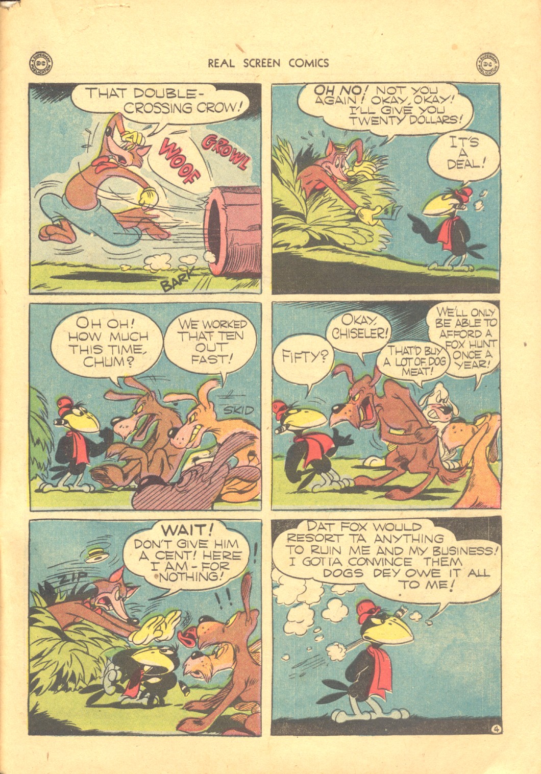 Read online Real Screen Comics comic -  Issue #7 - 47