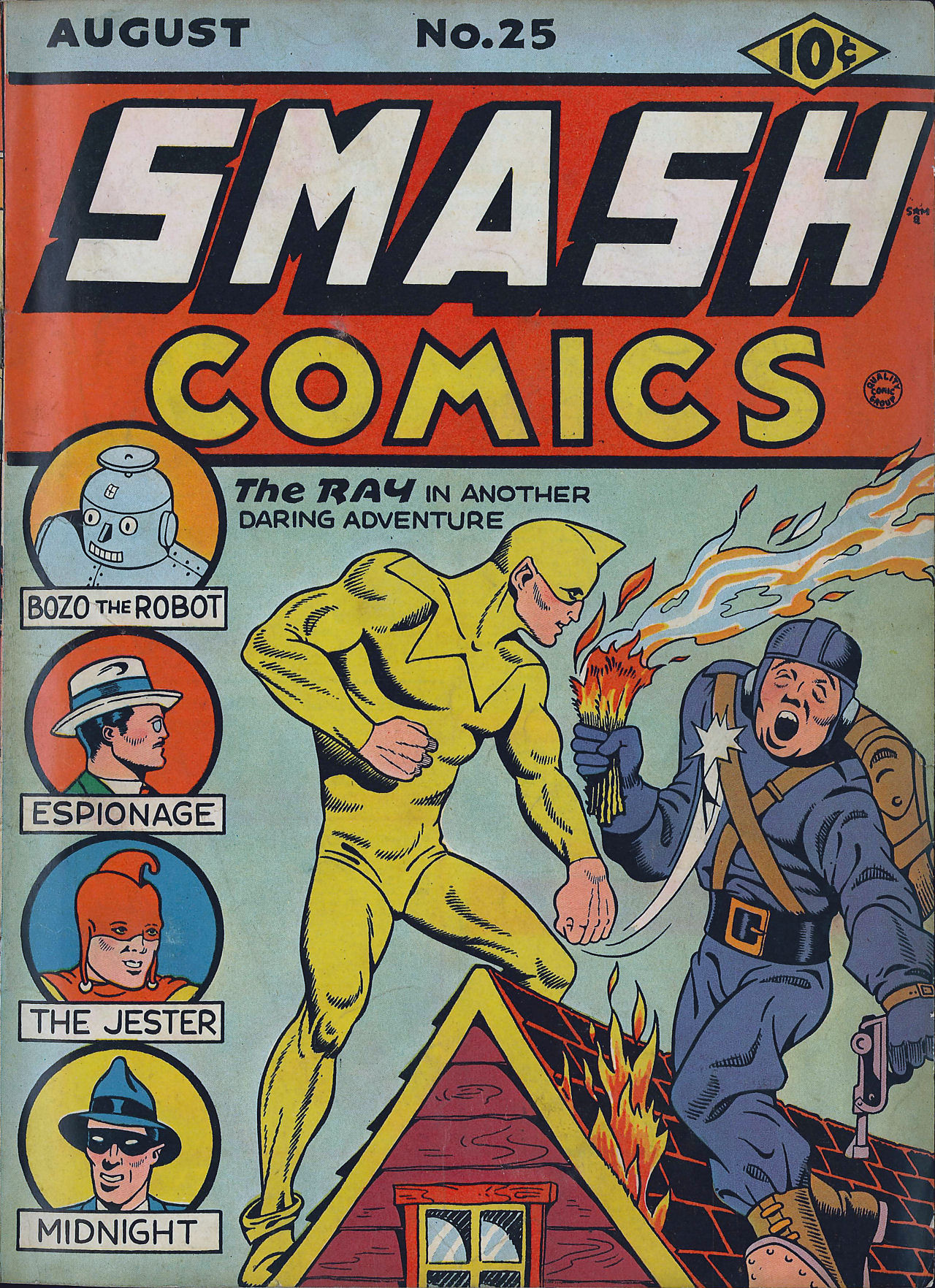 Read online Smash Comics comic -  Issue #25 - 1