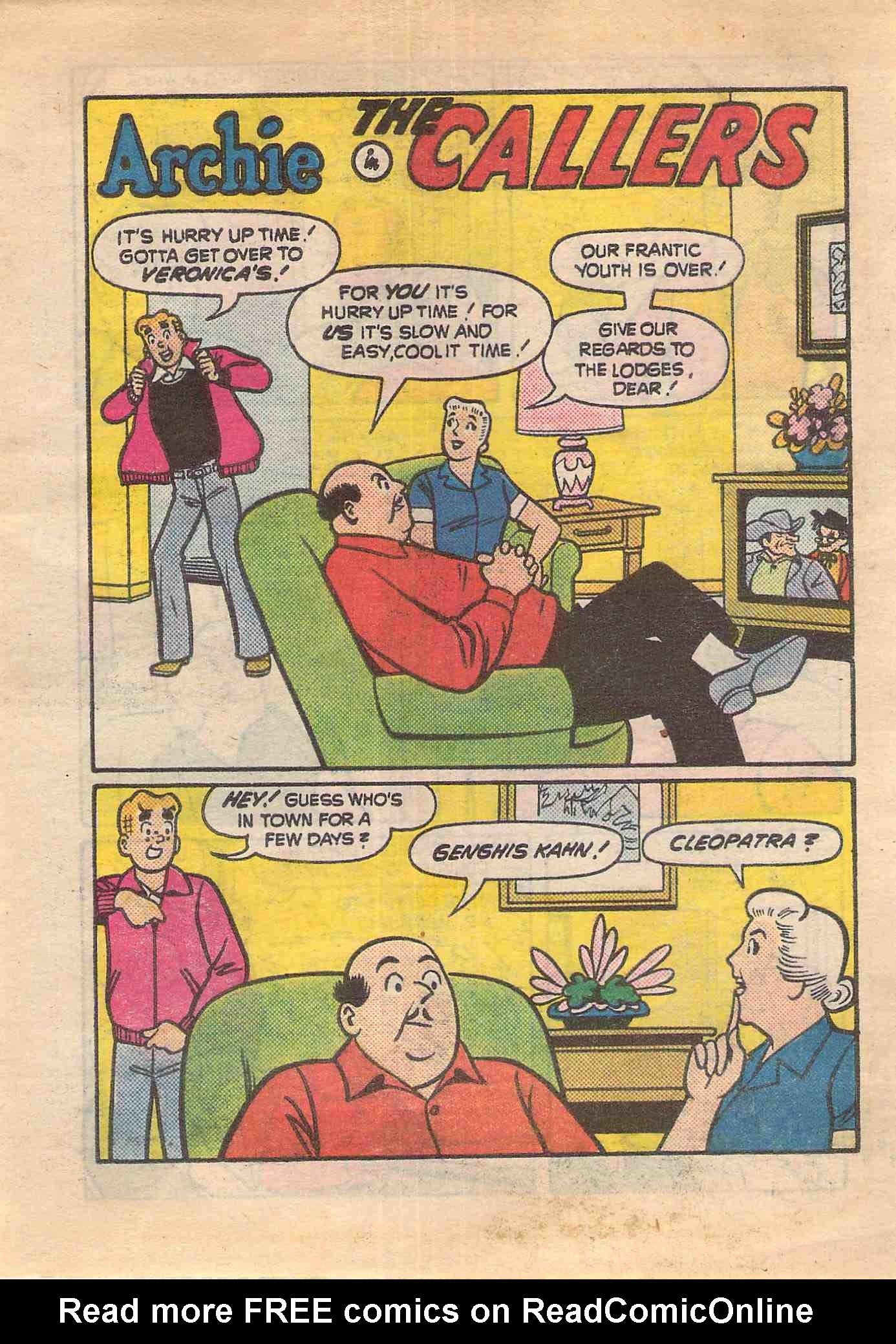 Read online Archie's Double Digest Magazine comic -  Issue #32 - 226