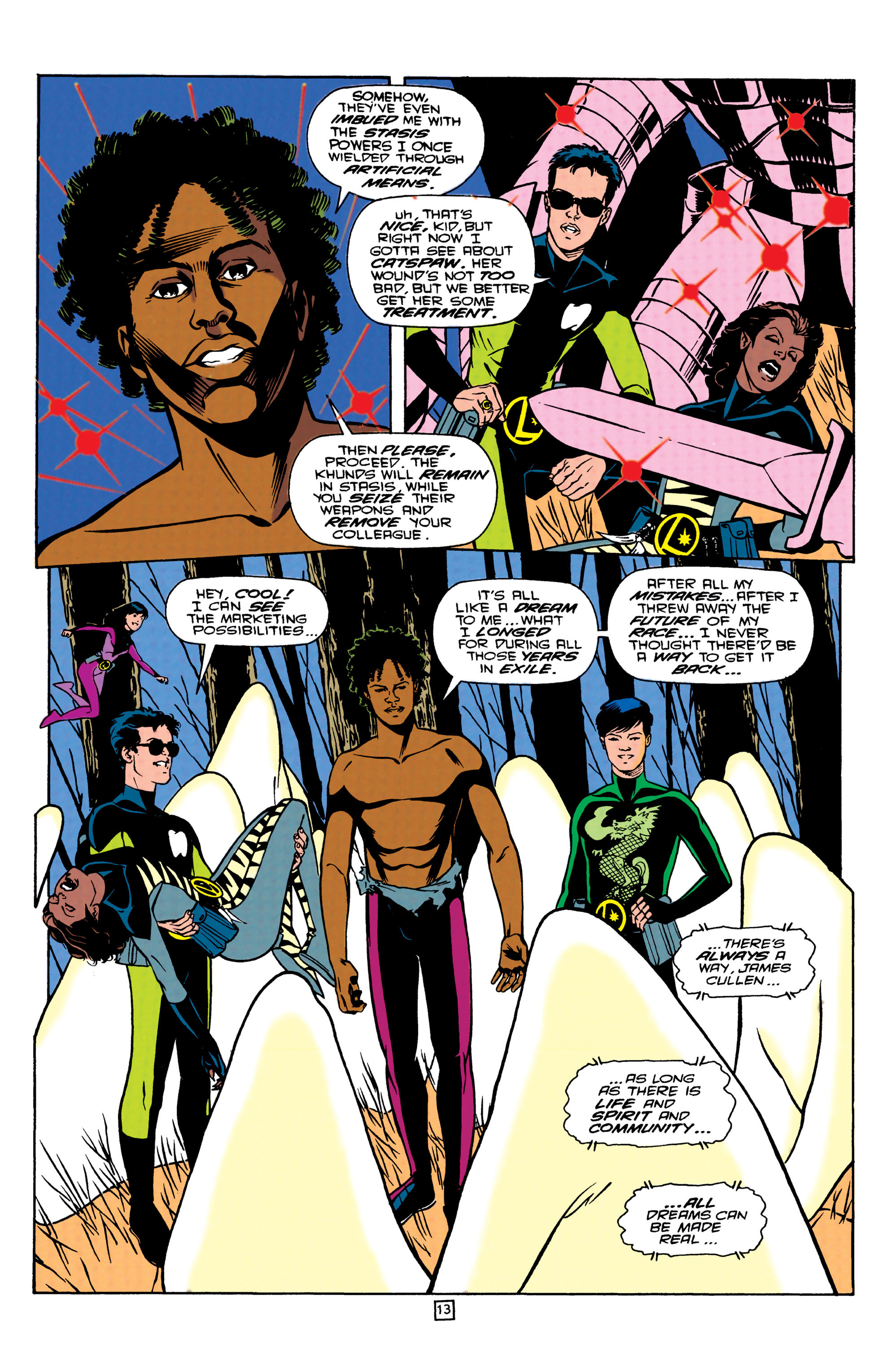 Read online Legionnaires comic -  Issue #11 - 14