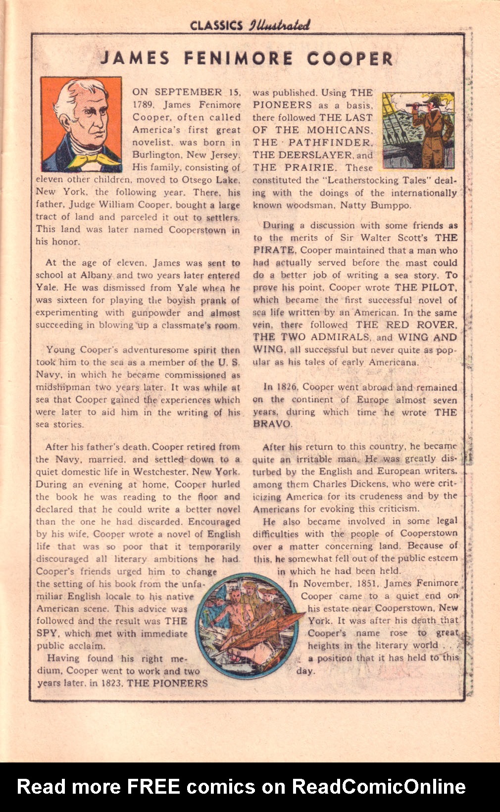 Read online Classics Illustrated comic -  Issue #37 - 49