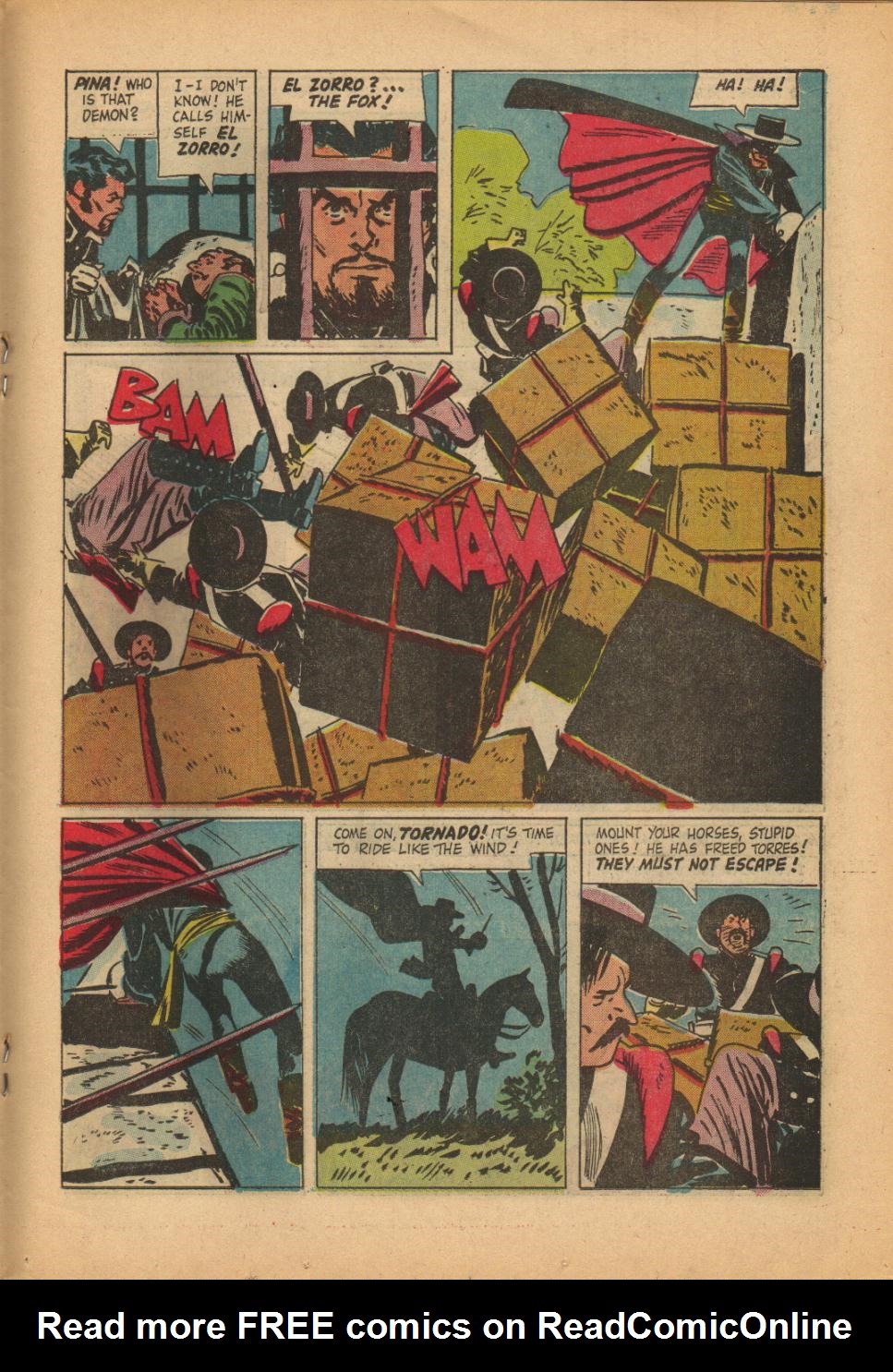 Read online Zorro (1966) comic -  Issue #1 - 19