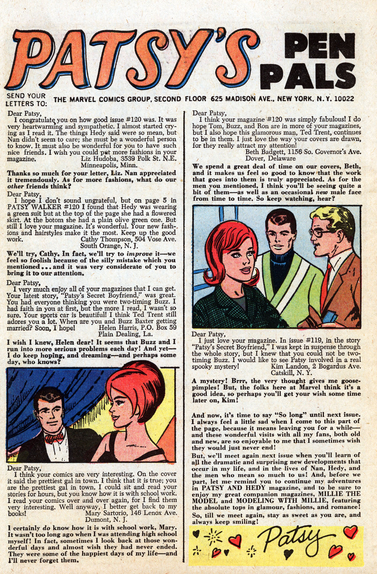 Read online Patsy Walker comic -  Issue #122 - 30