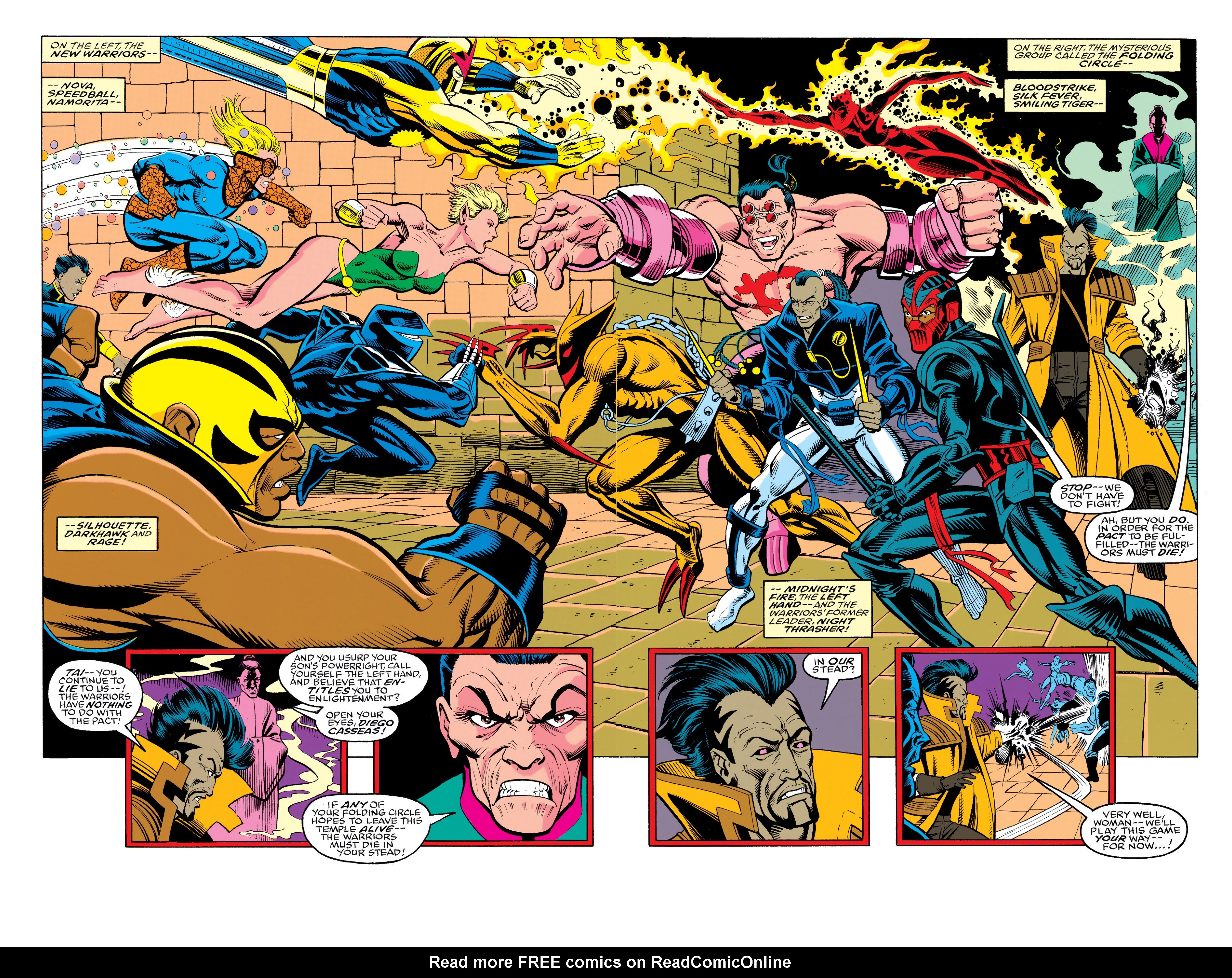 Read online The New Warriors comic -  Issue #24 - 3