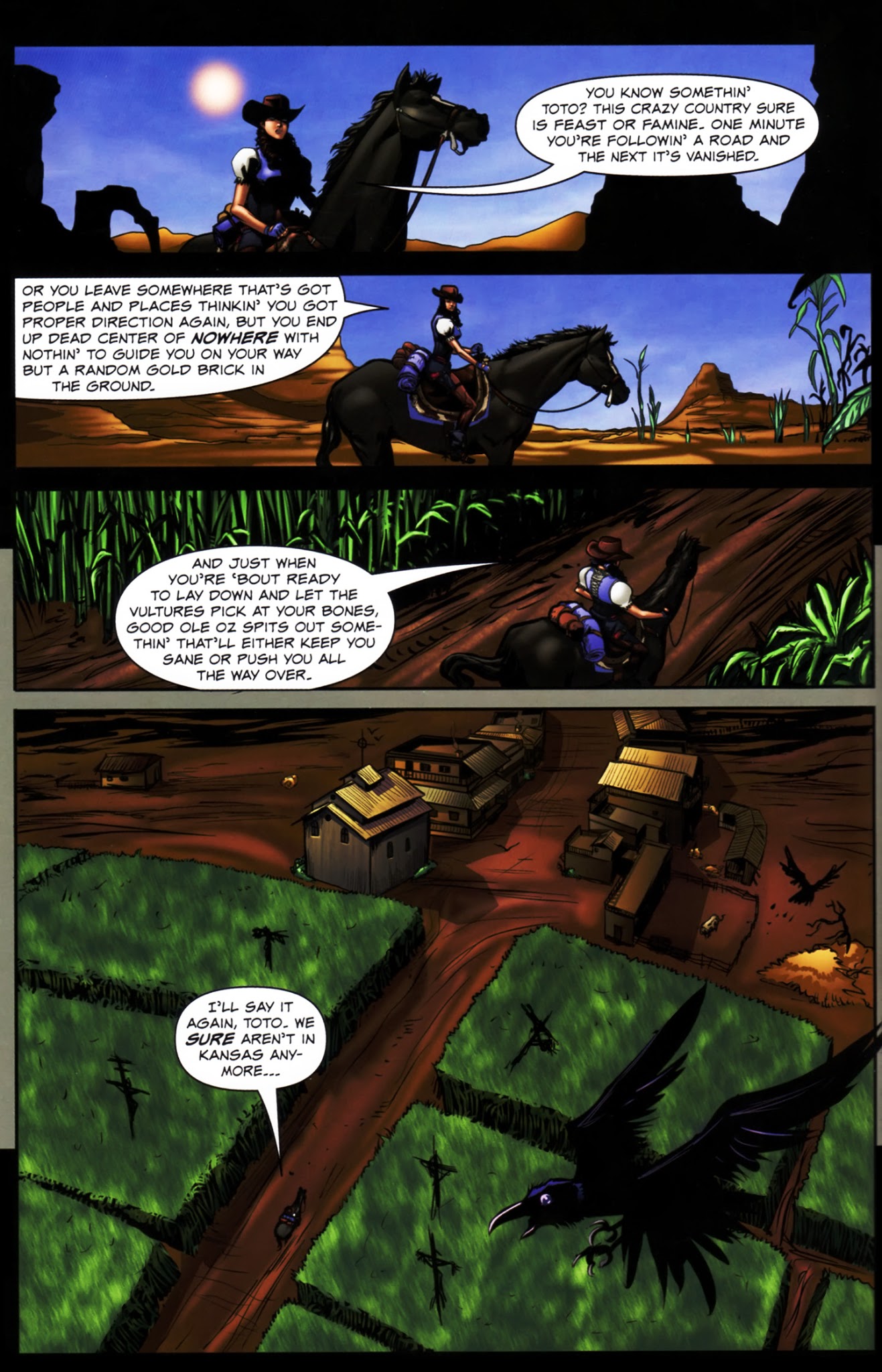 Read online The Legend of Oz: The Wicked West comic -  Issue #1 - 7