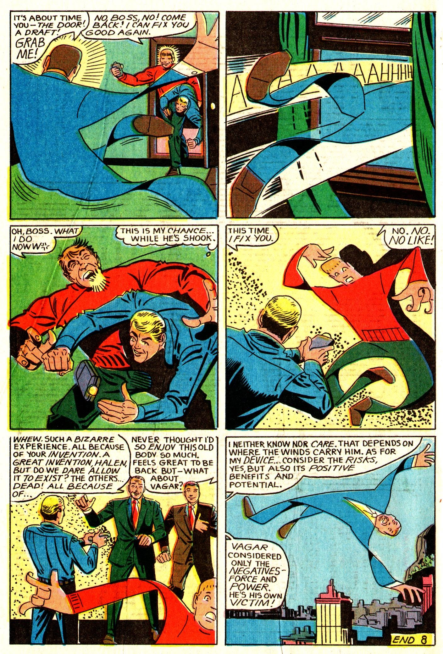 Read online Charlton Action Featuring Static comic -  Issue #12 - 32