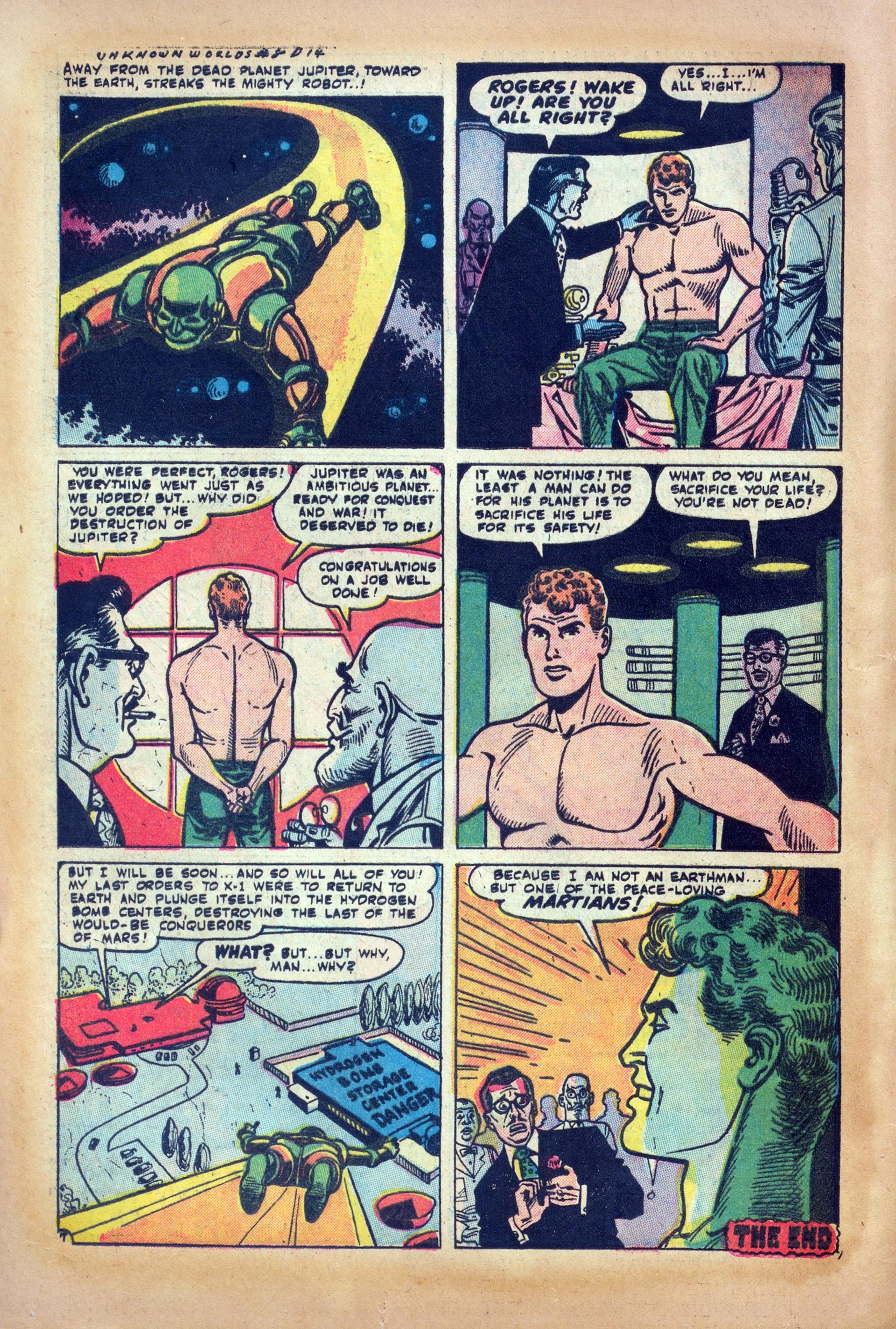 Read online Journey Into Unknown Worlds comic -  Issue #8 - 16