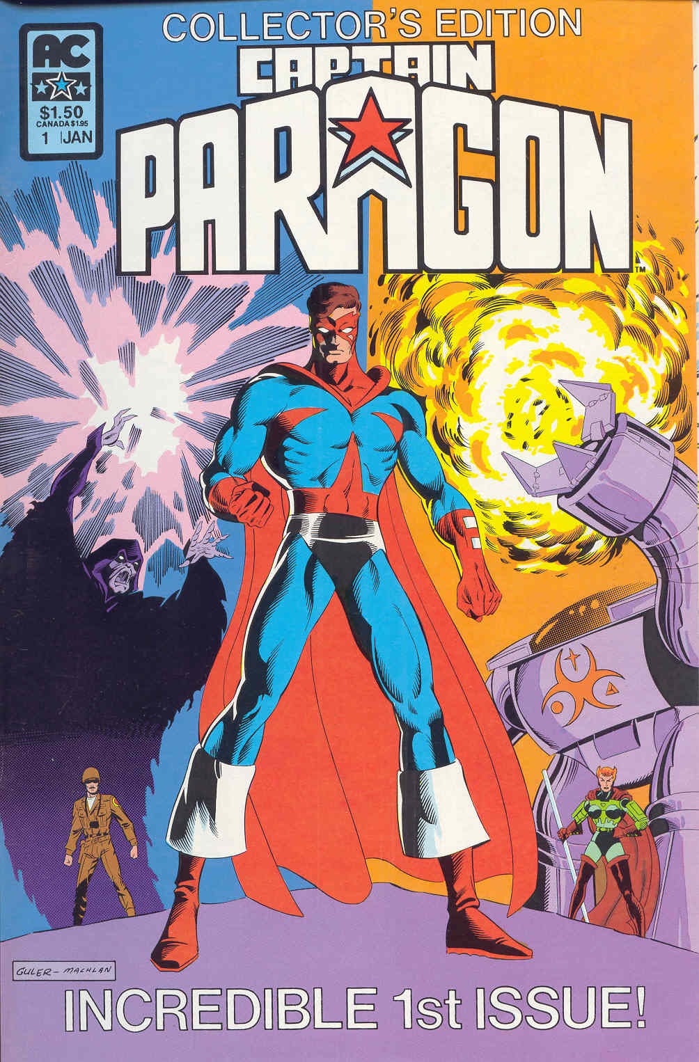 Read online Captain Paragon (1983) comic -  Issue #1 - 1