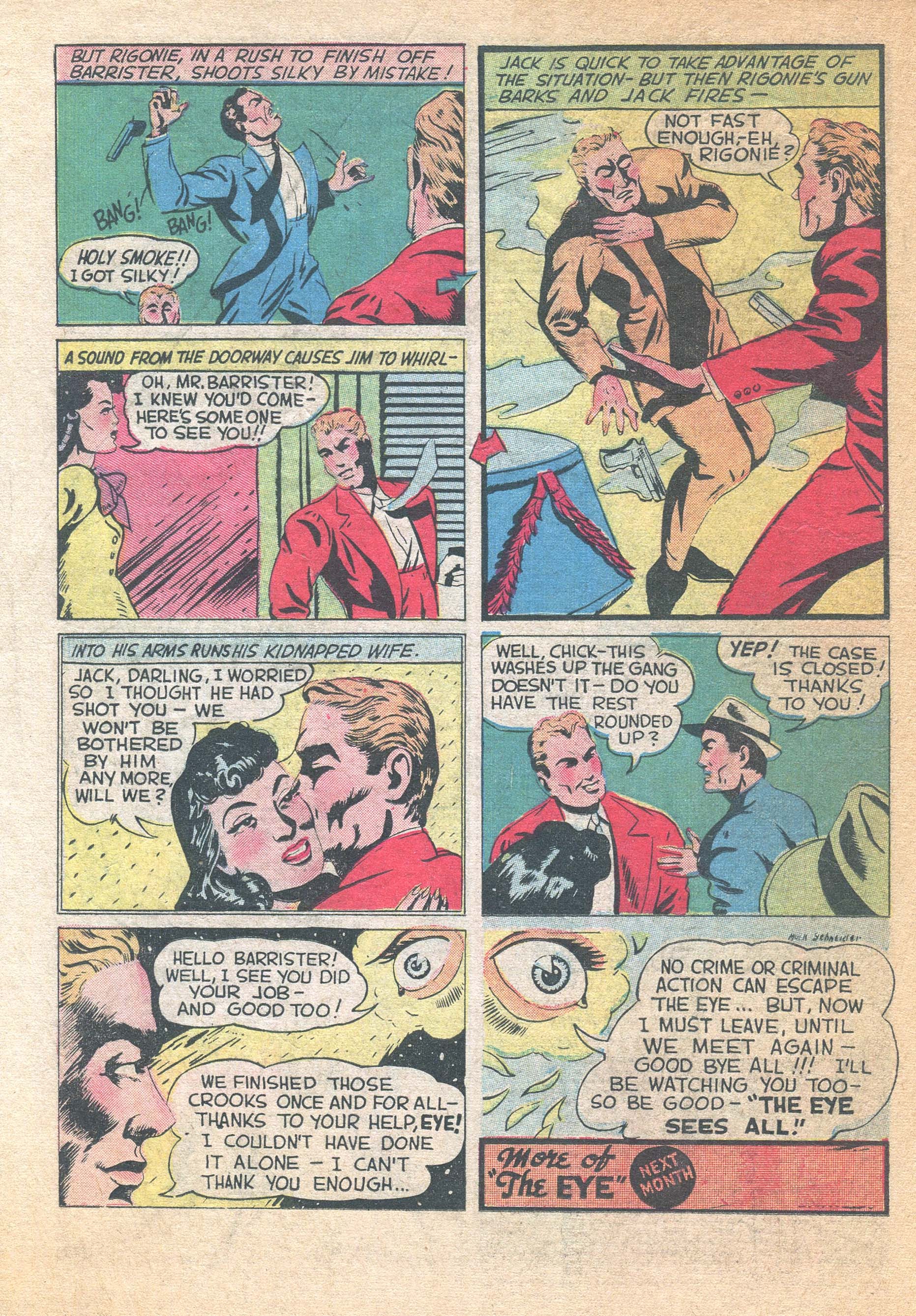 Read online Detective Eye comic -  Issue #1 - 22