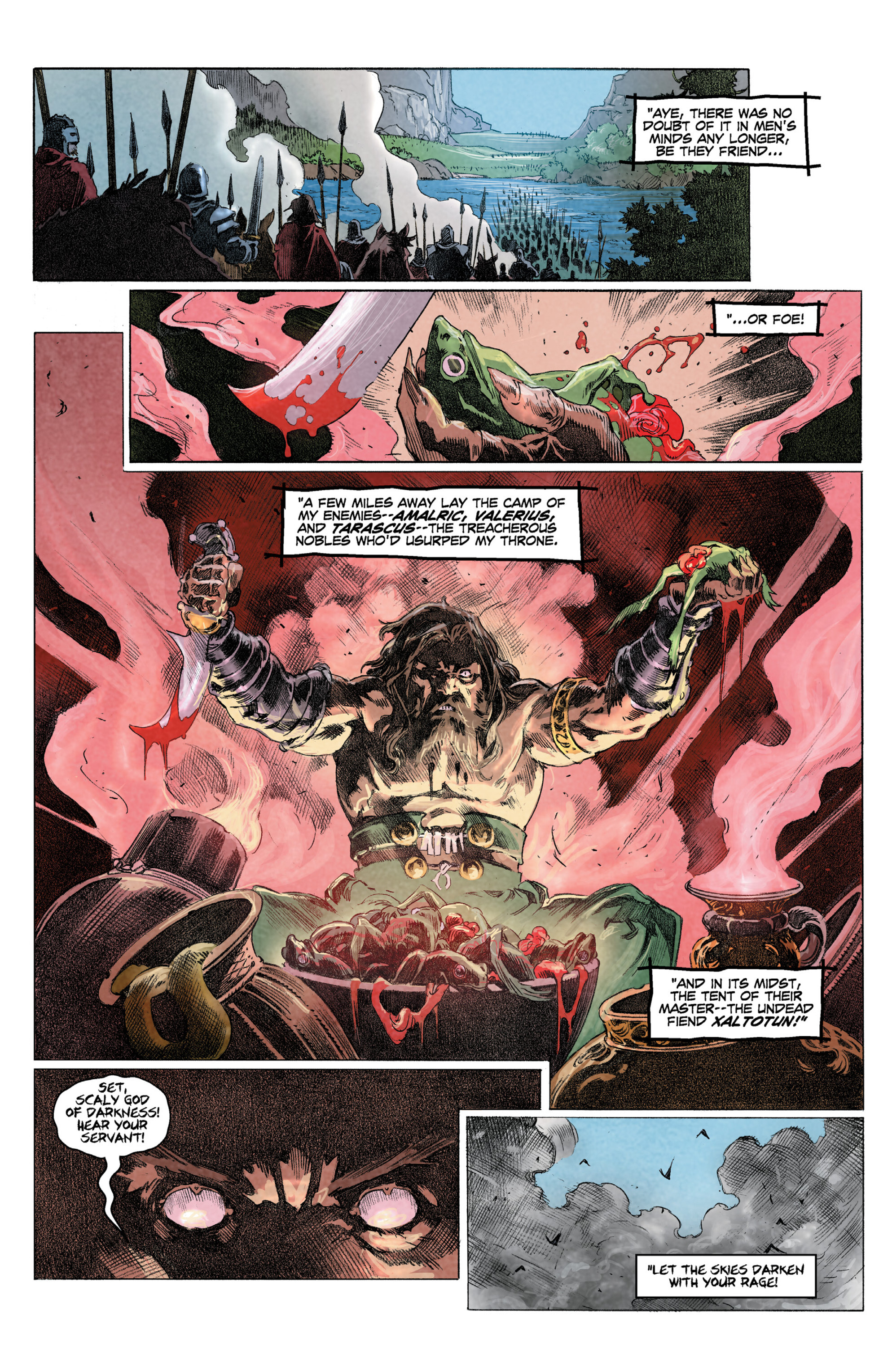Read online King Conan Chronicles Epic Collection comic -  Issue # Wolves And Dragons (Part 3) - 60