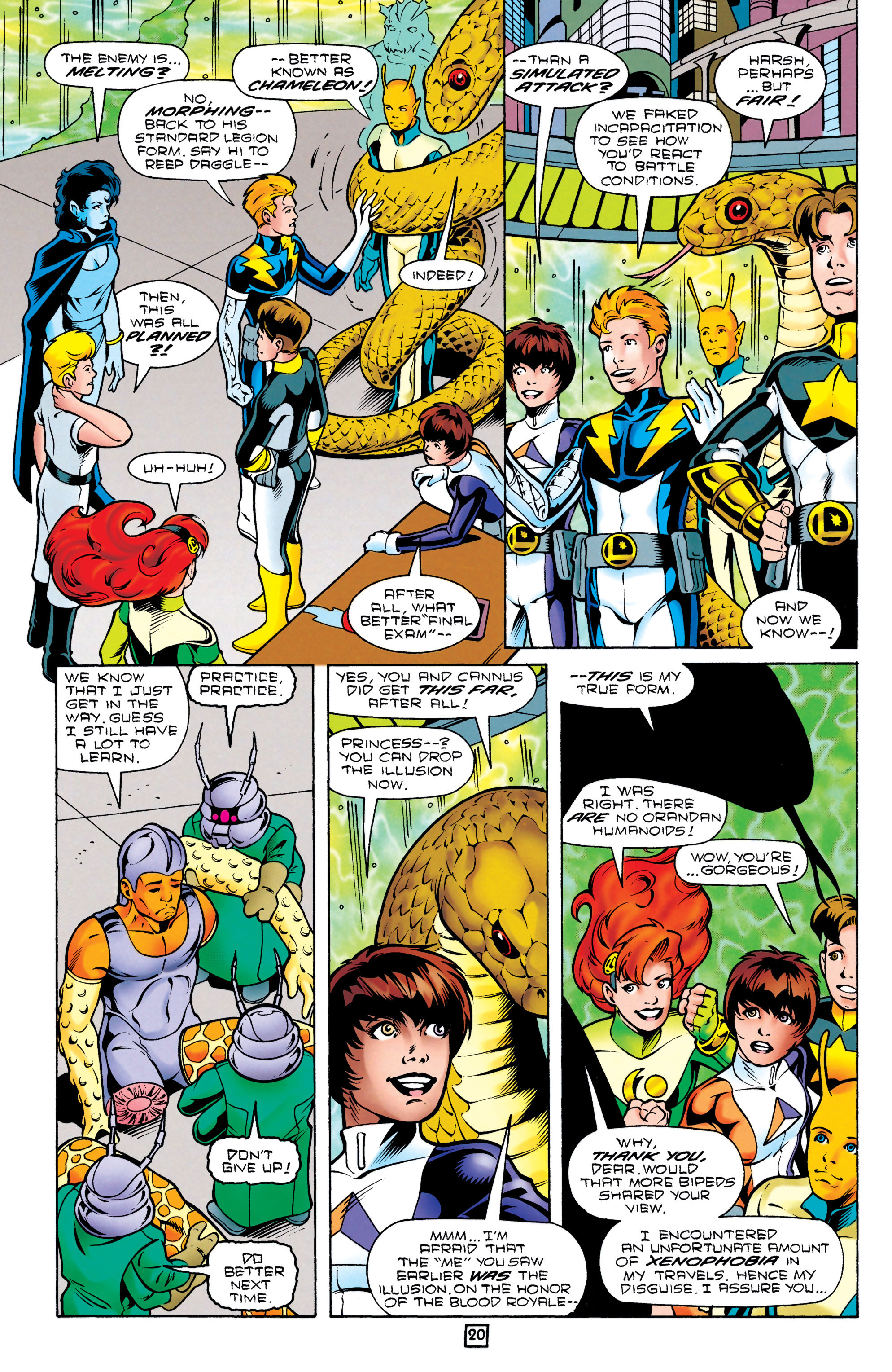 Read online Legionnaires comic -  Issue #43 - 20