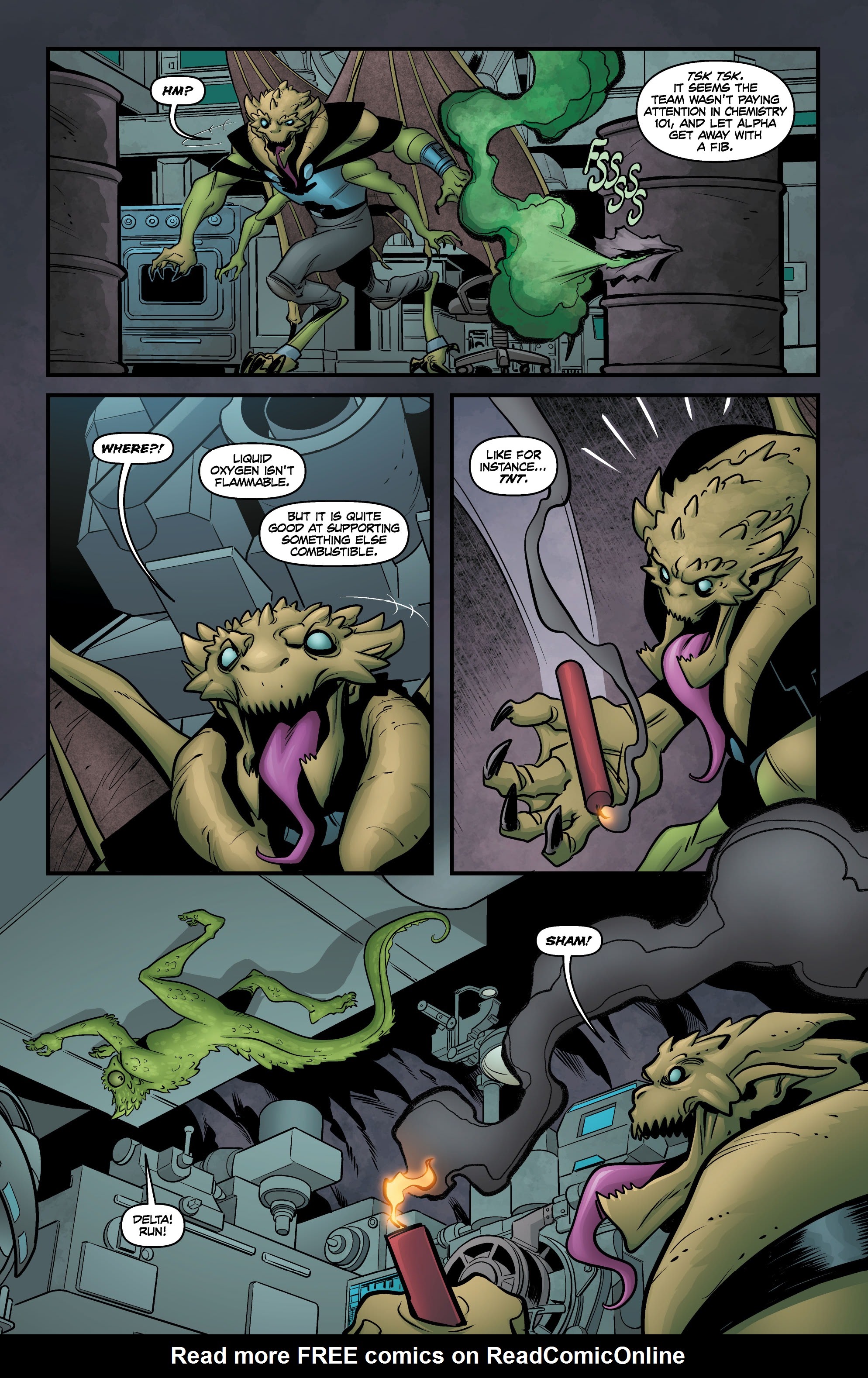 Read online Alter Nation: They Hide Hybrids comic -  Issue # TPB - 35