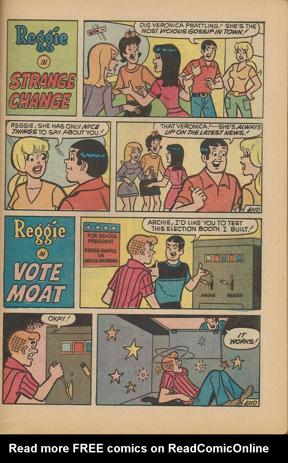 Read online Reggie's Wise Guy Jokes comic -  Issue #24 - 31