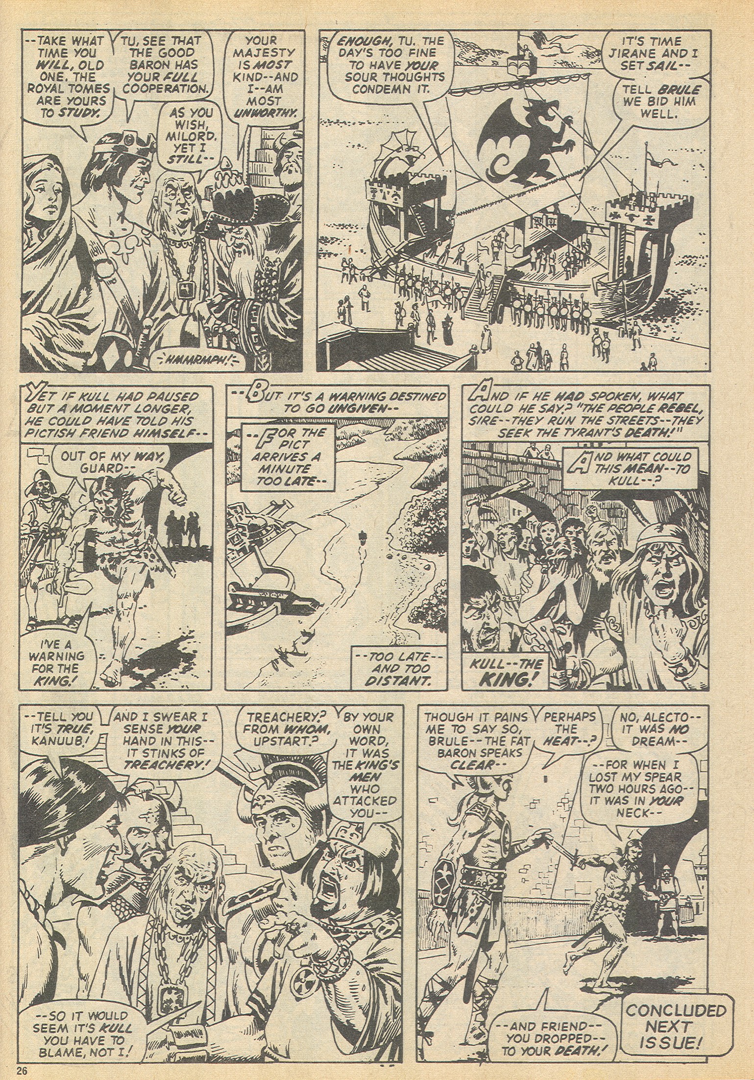 Read online The Savage Sword of Conan (1975) comic -  Issue #11 - 27