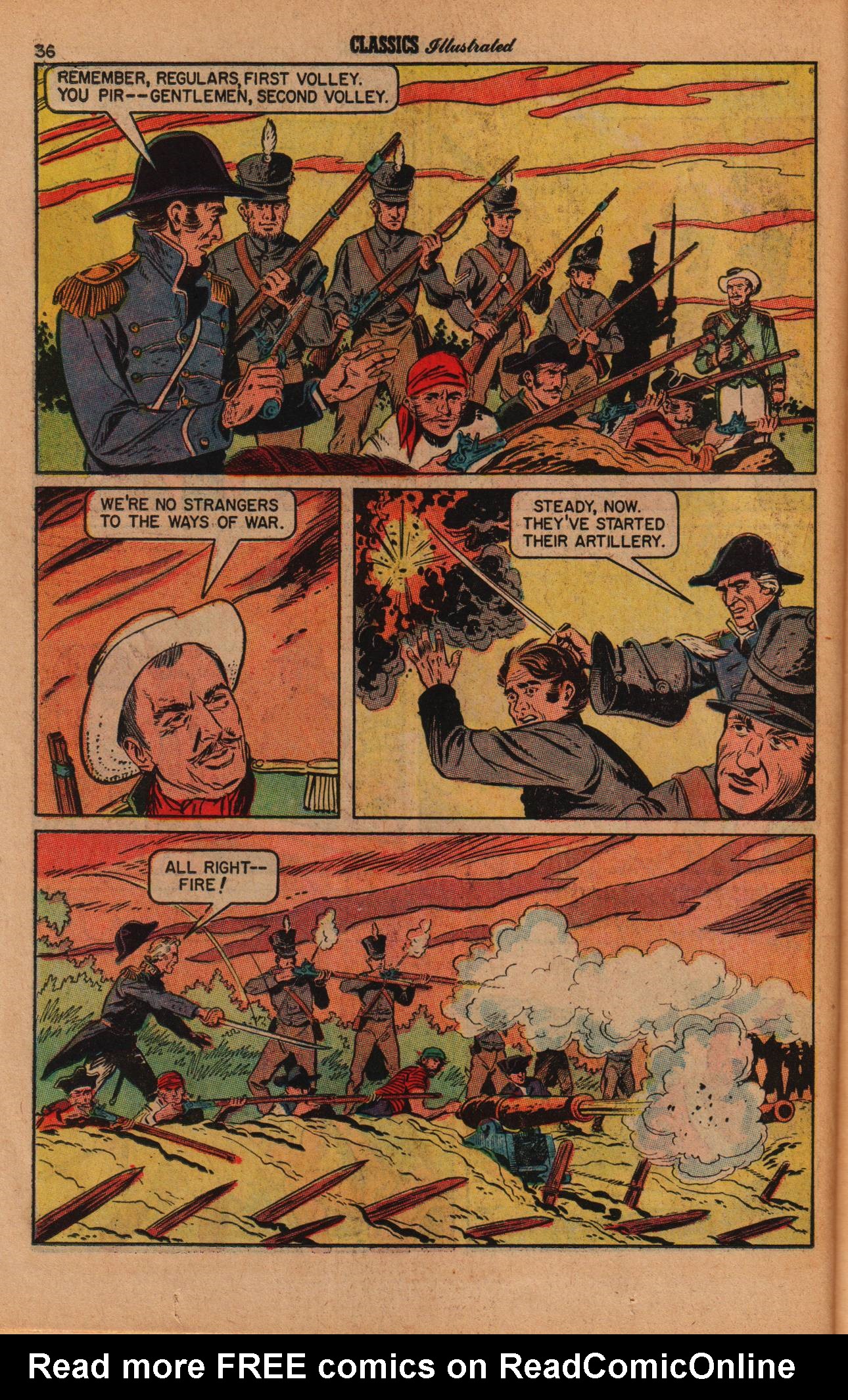 Read online Classics Illustrated comic -  Issue #148 - 38