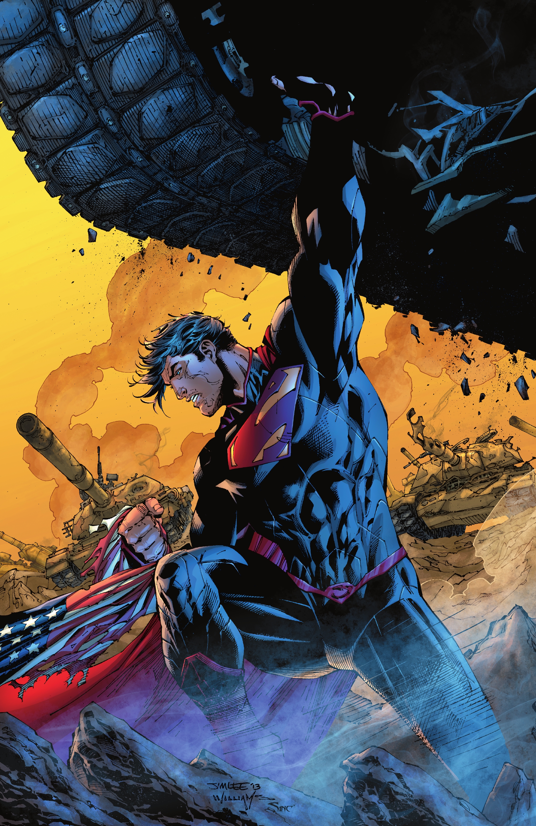 Read online Superman Unchained Deluxe Edition comic -  Issue # TPB (Part 1) - 31