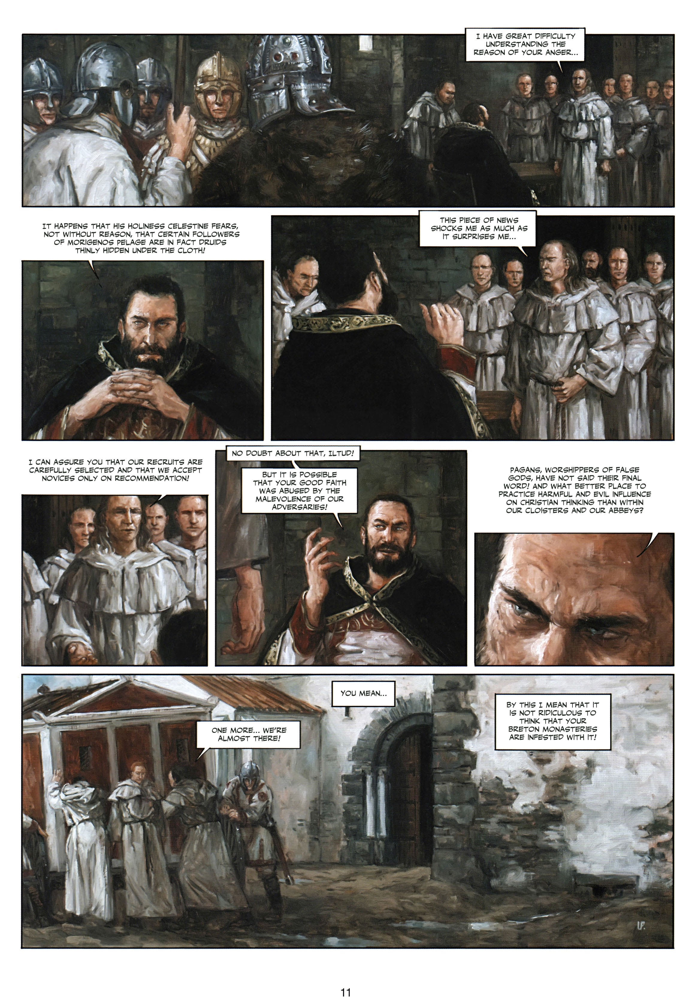 Read online Stonehenge comic -  Issue #1 - 12