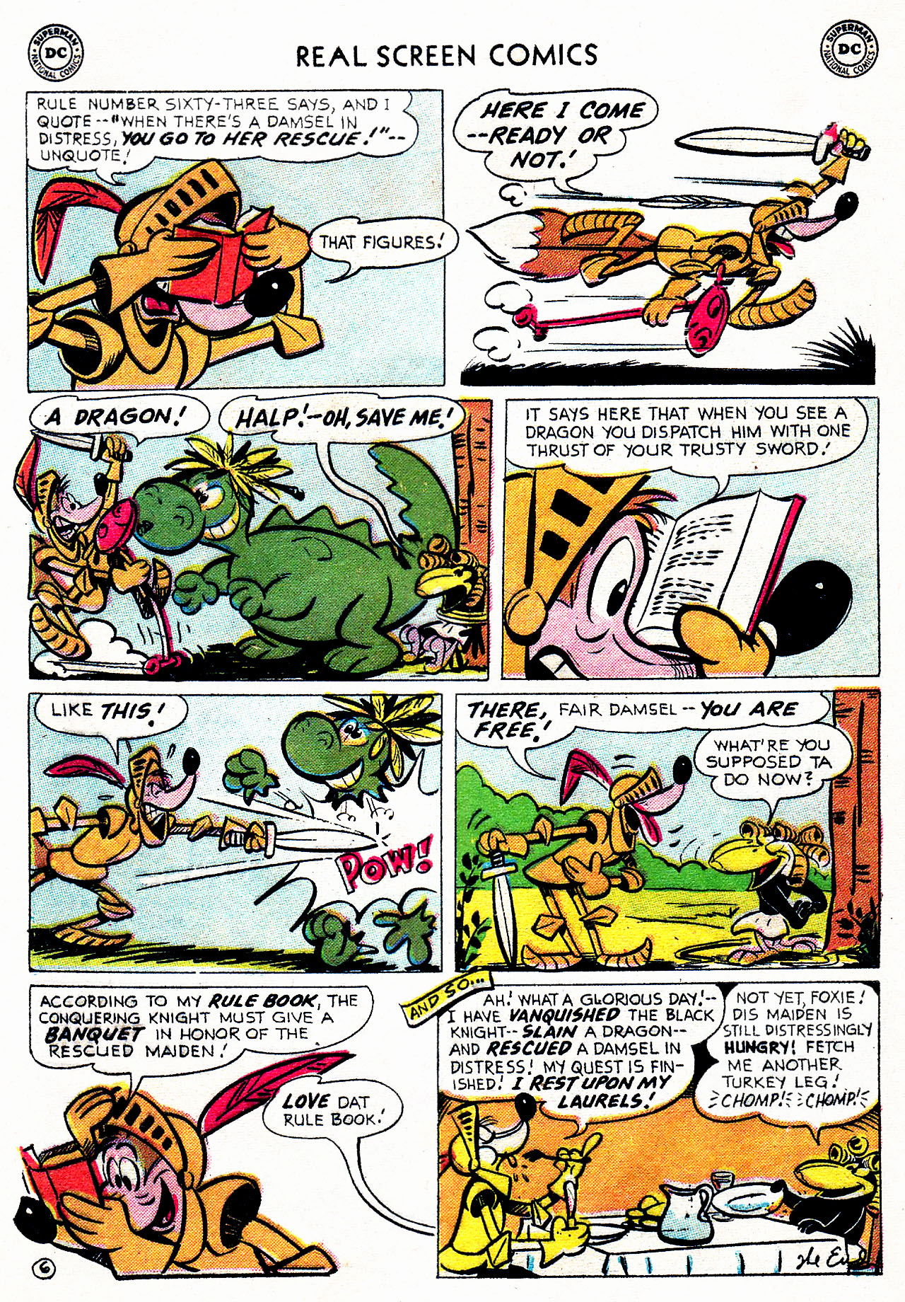 Read online Real Screen Comics comic -  Issue #102 - 32