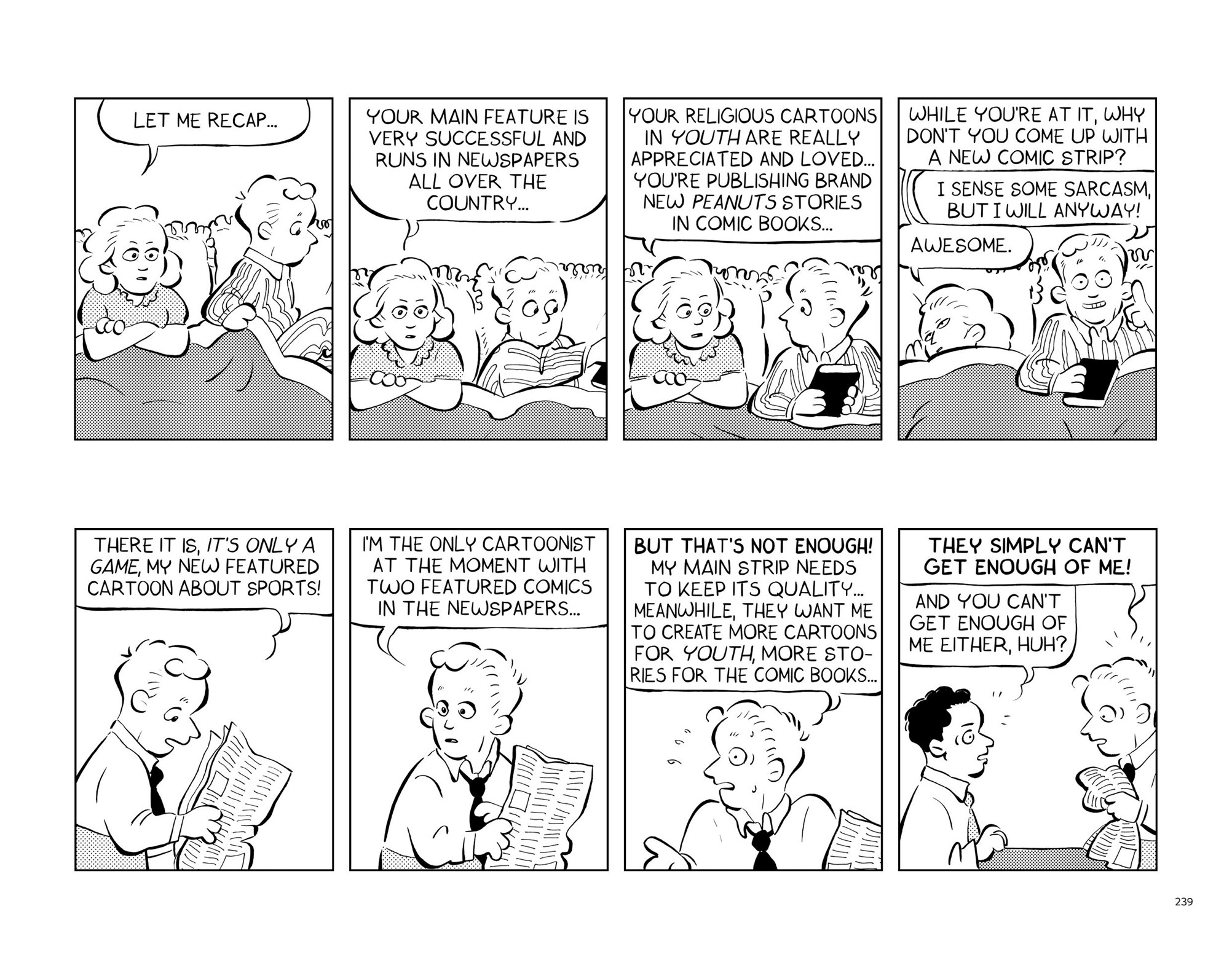 Read online Funny Things: A Comic Strip Biography of Charles M. Schulz comic -  Issue # TPB (Part 3) - 42