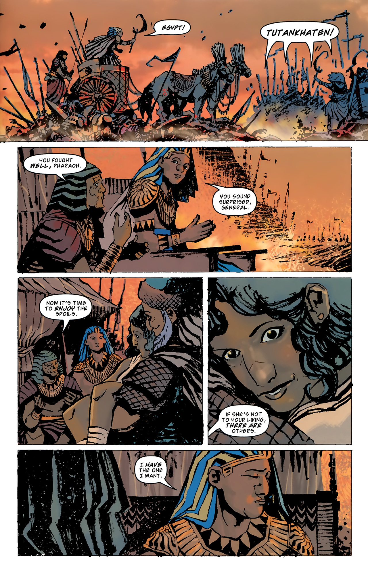 Read online The Murder of King Tut comic -  Issue #3 - 19