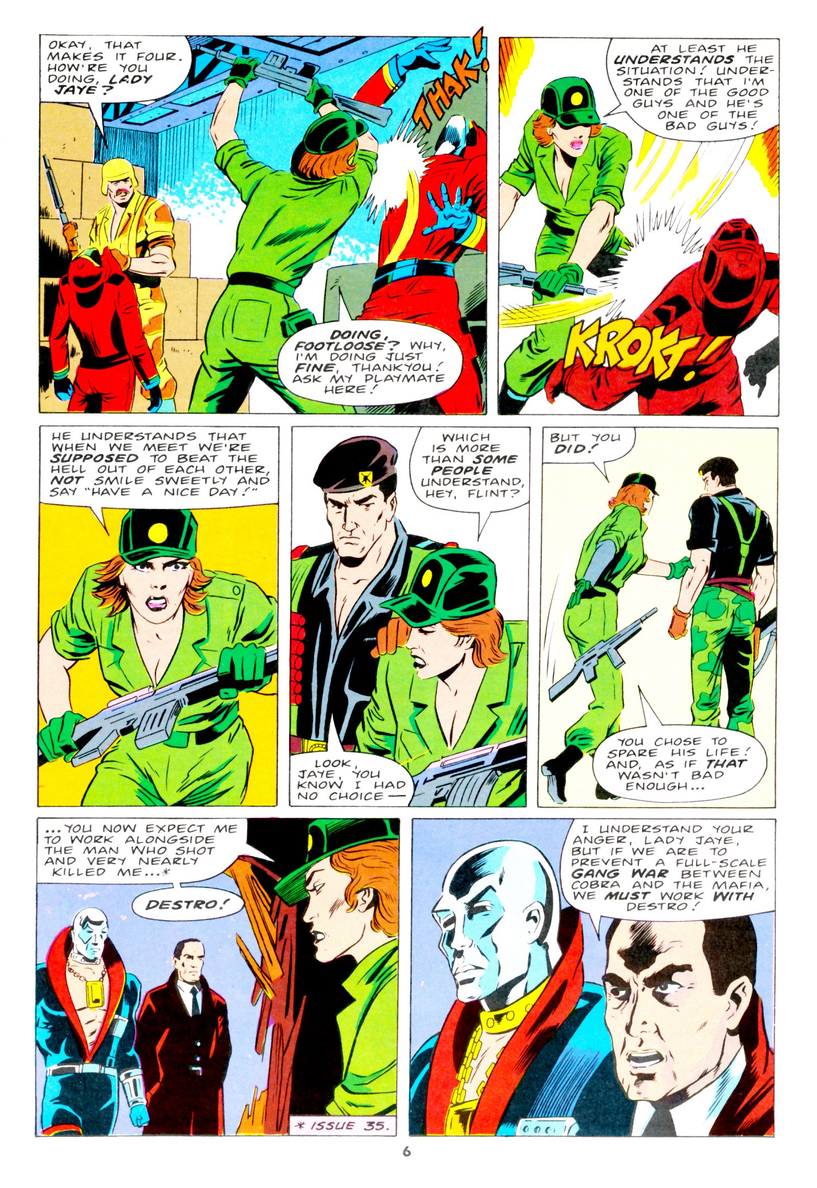 Read online Action Force comic -  Issue #48 - 6