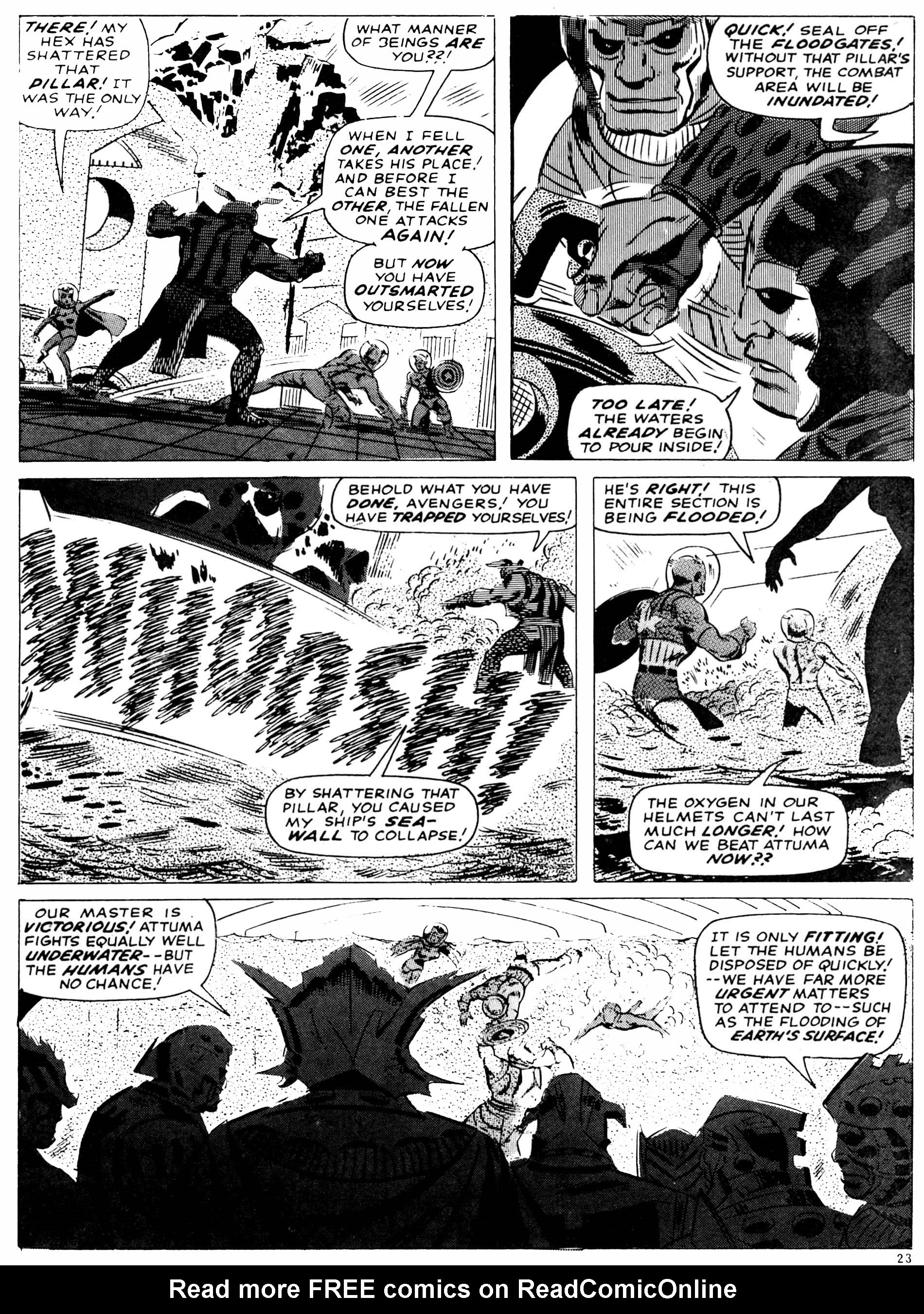 Read online The Avengers (1973) comic -  Issue #23 - 23