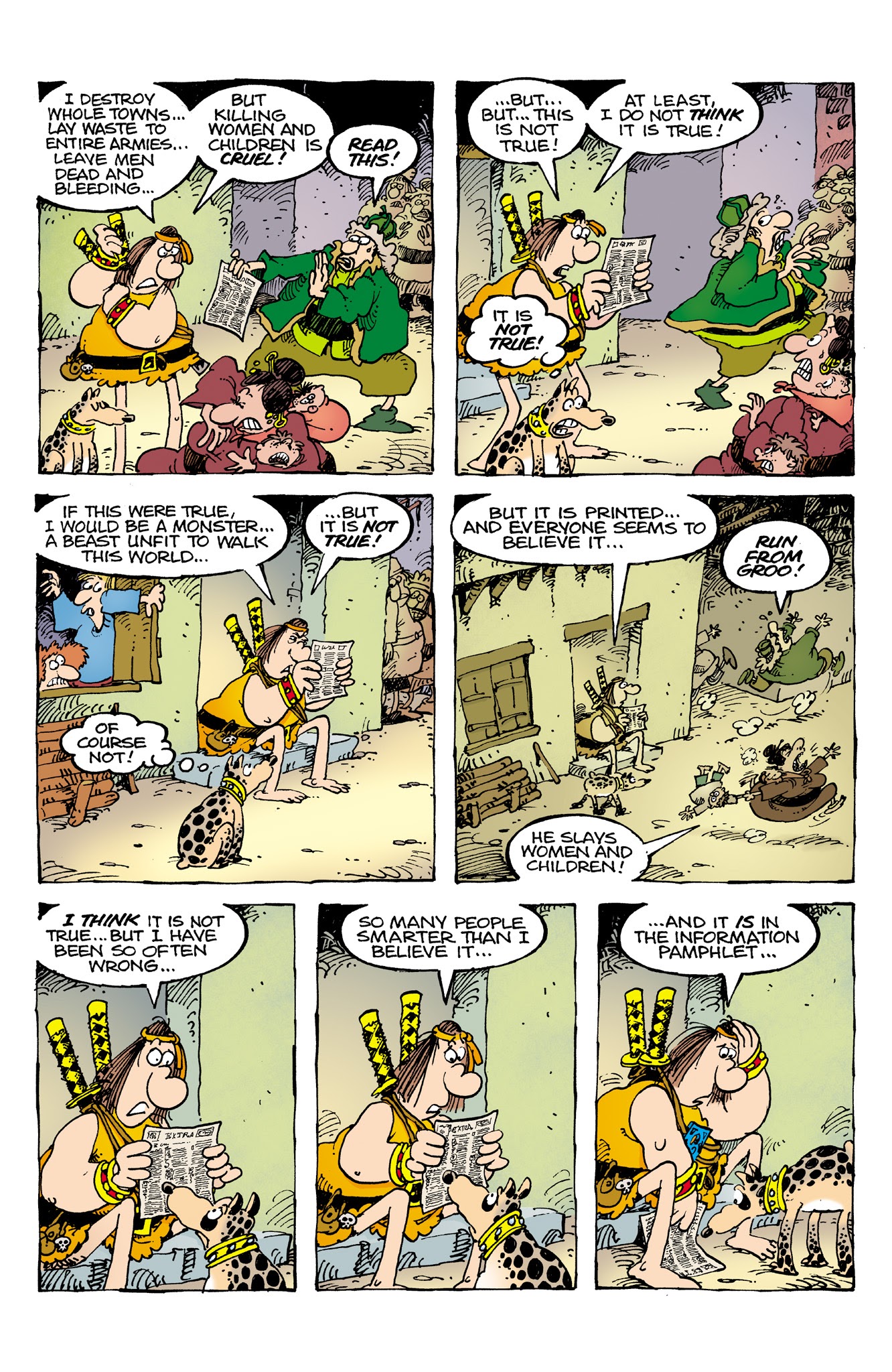 Read online Sergio Aragonés' Groo: Mightier Than the Sword comic -  Issue # _TPB - 71
